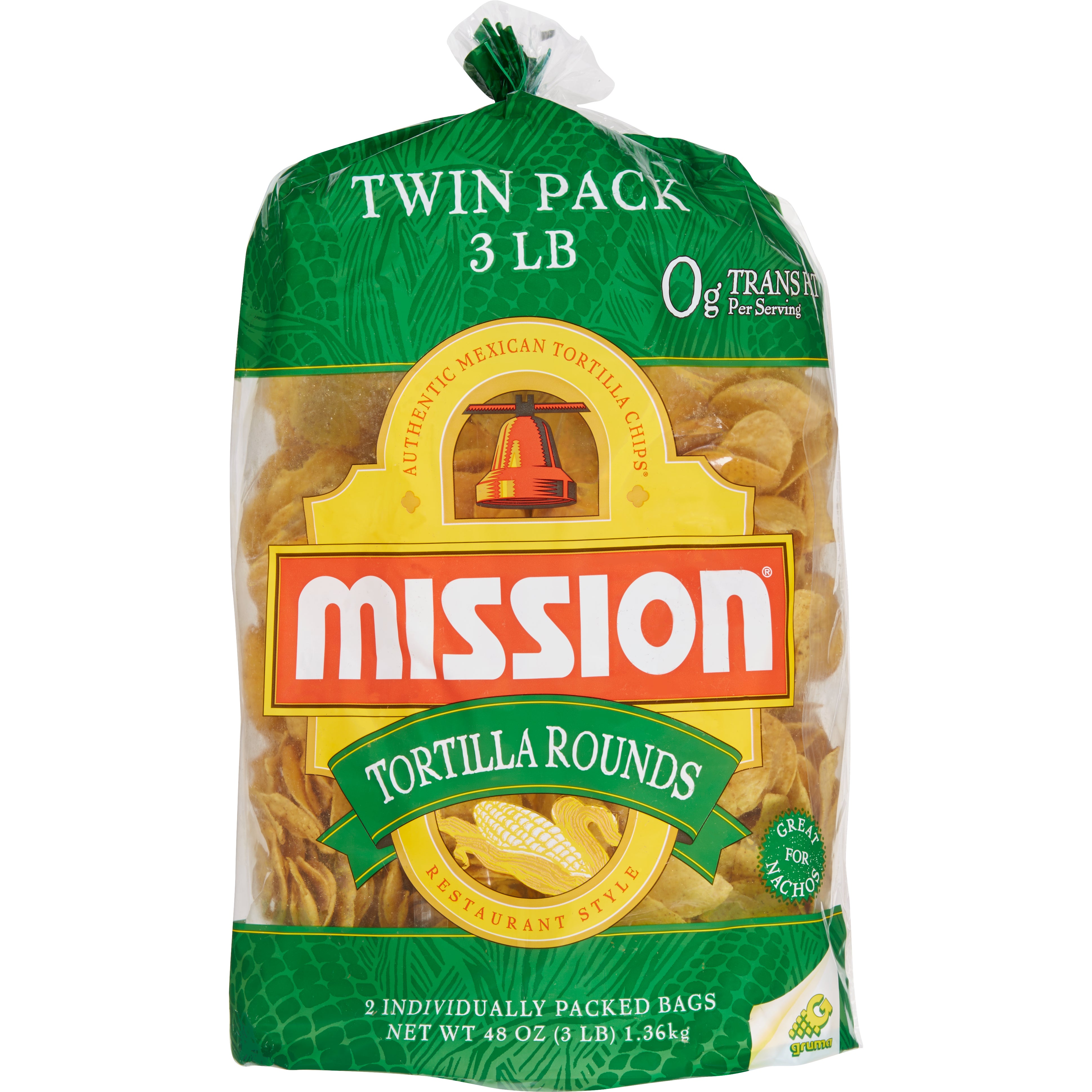 MISSION TORTILLA ROUNDS 2 CT/1.5 LB