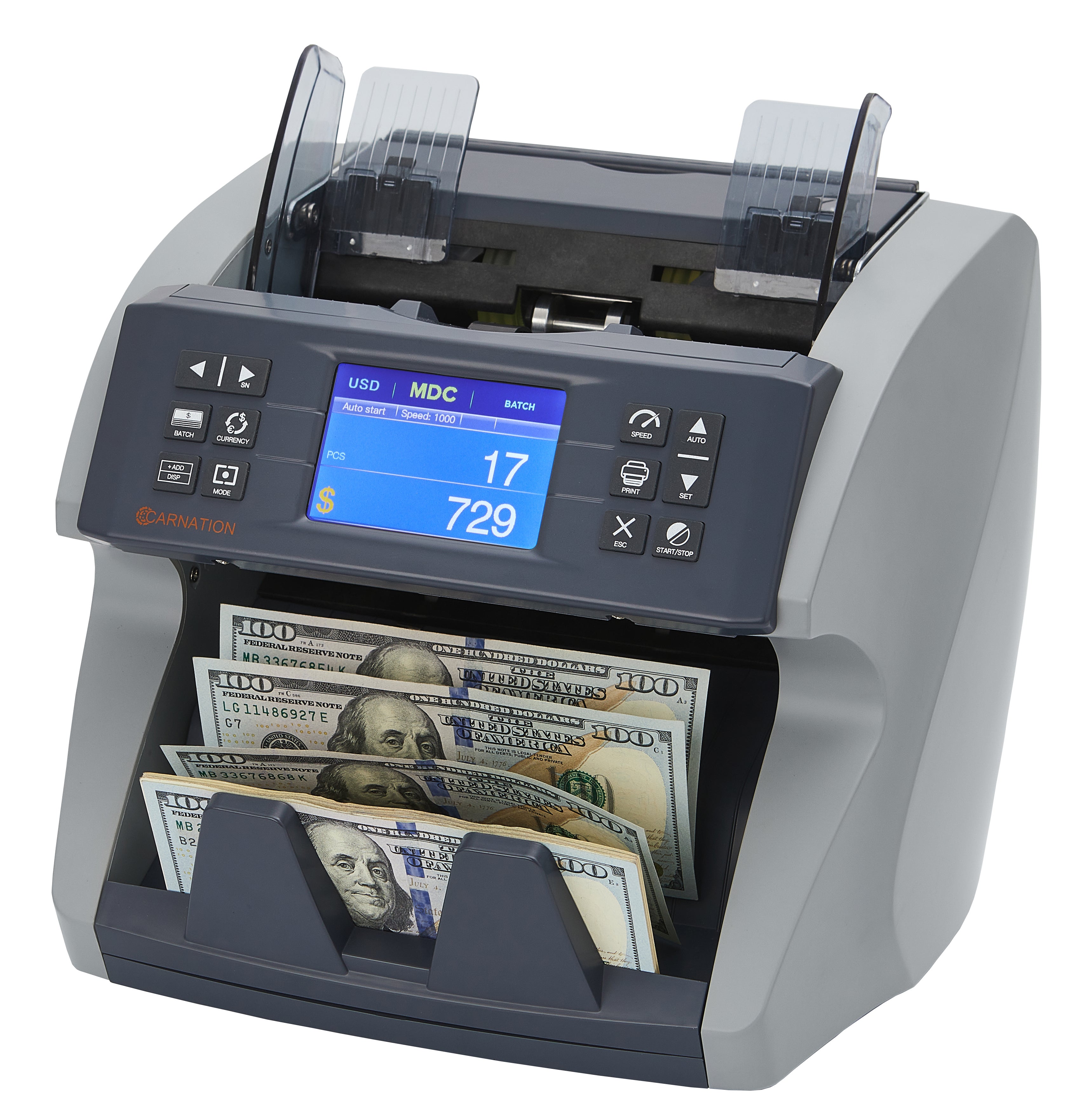CARNATION MIXED DENOMINATION BILL COUNTER M#CR7