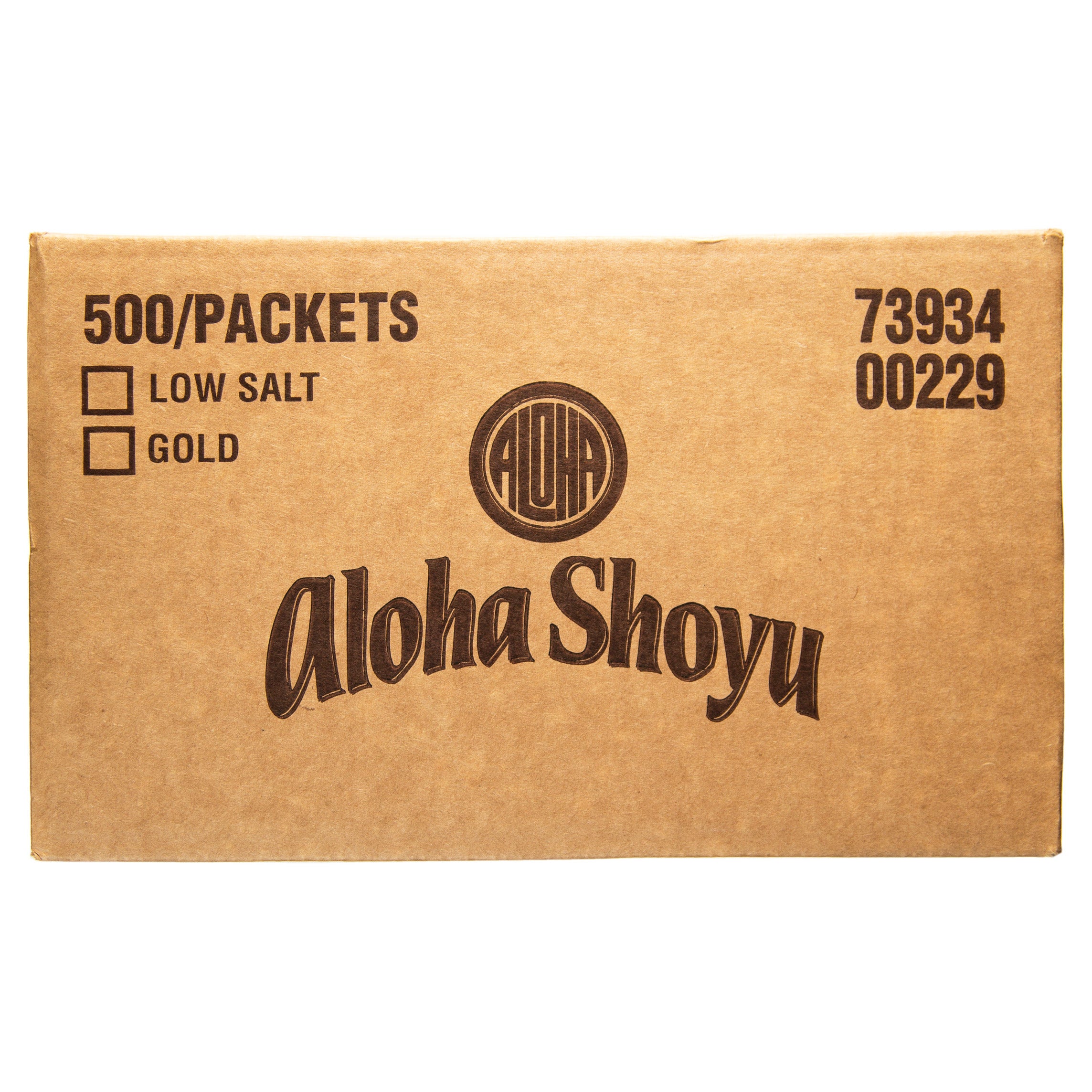 ALOHA SHOYU SOY SAUCE PACKET .20OZ/500CT
