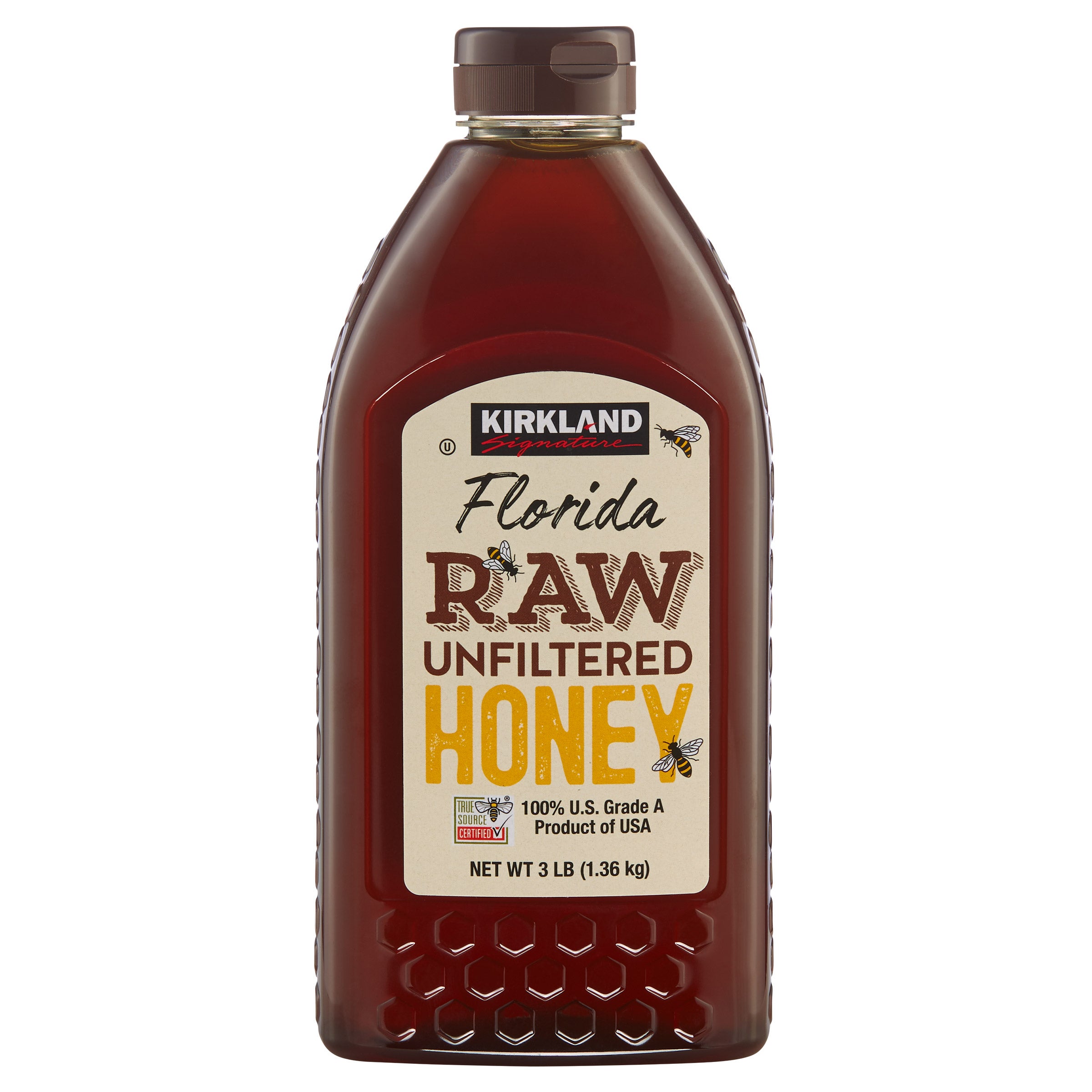 KIRKLAND SIGNATURE FLORIDA RAW HONEY 48 OZ