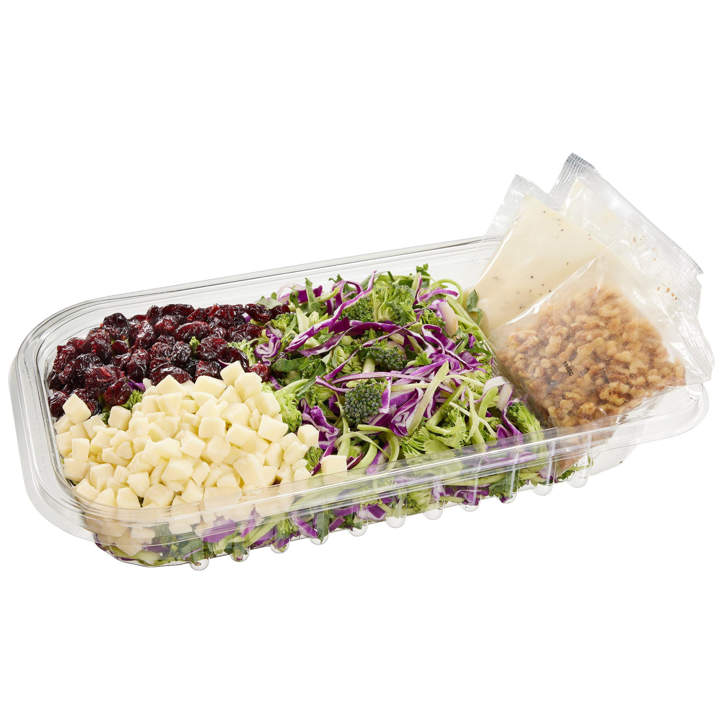 BROCCOLI SALAD WITH WALNUTS & DRESSING PER LB - Image 1
