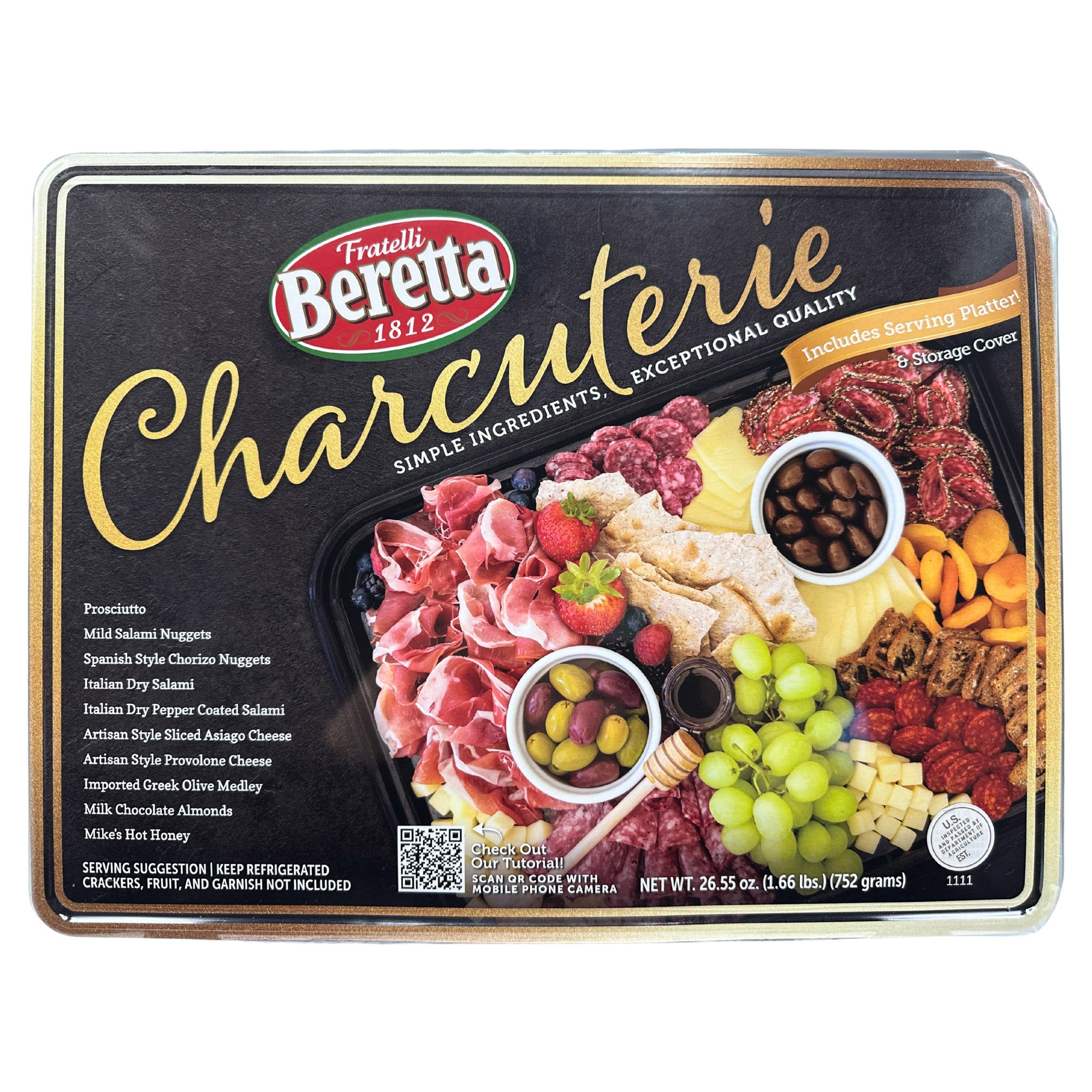 BERETTA CHARCUTERIE KIT 26.55 OZ PACKAGE - Image 1