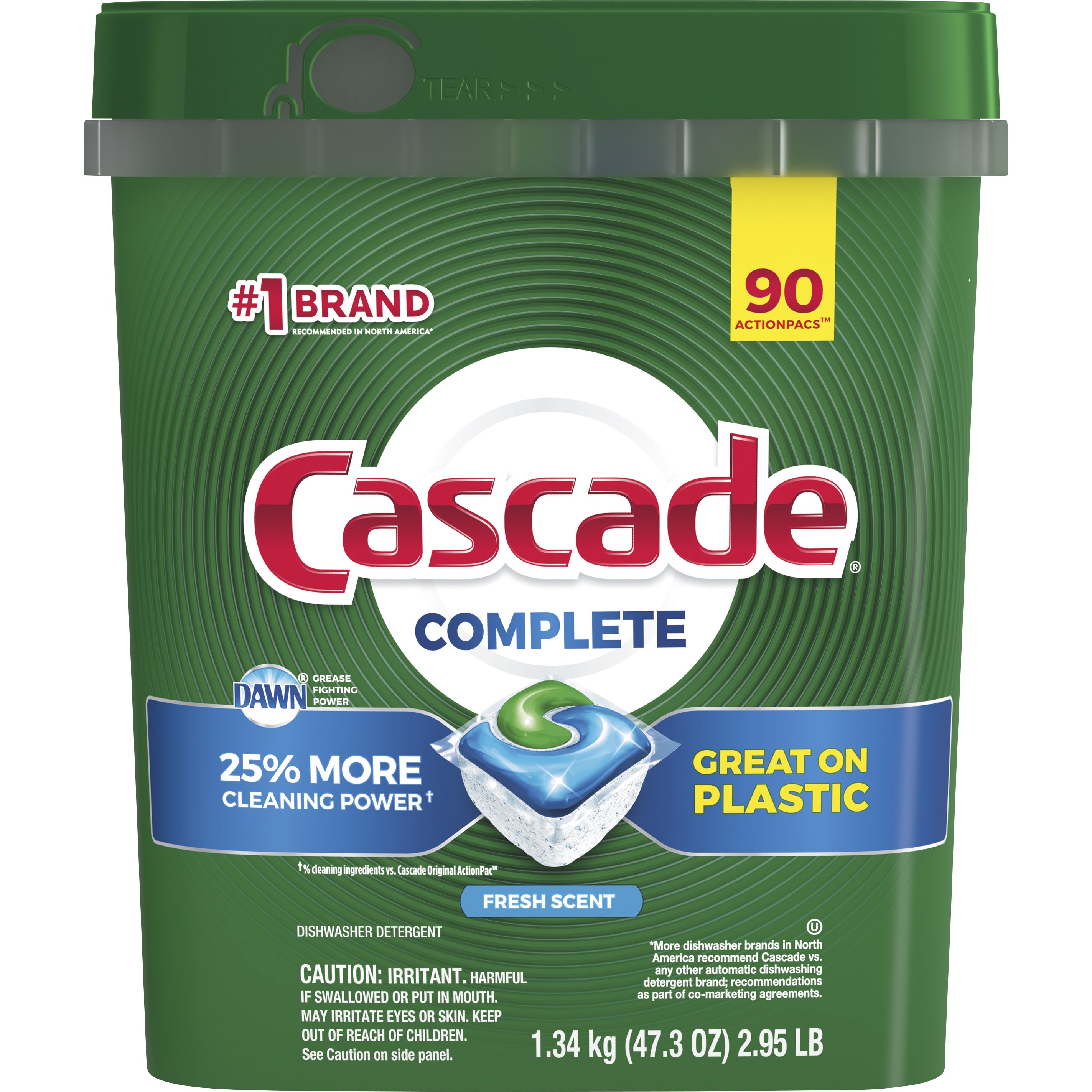 CASCADE COMPLETE ACTION PACS 90 CT - Image 1