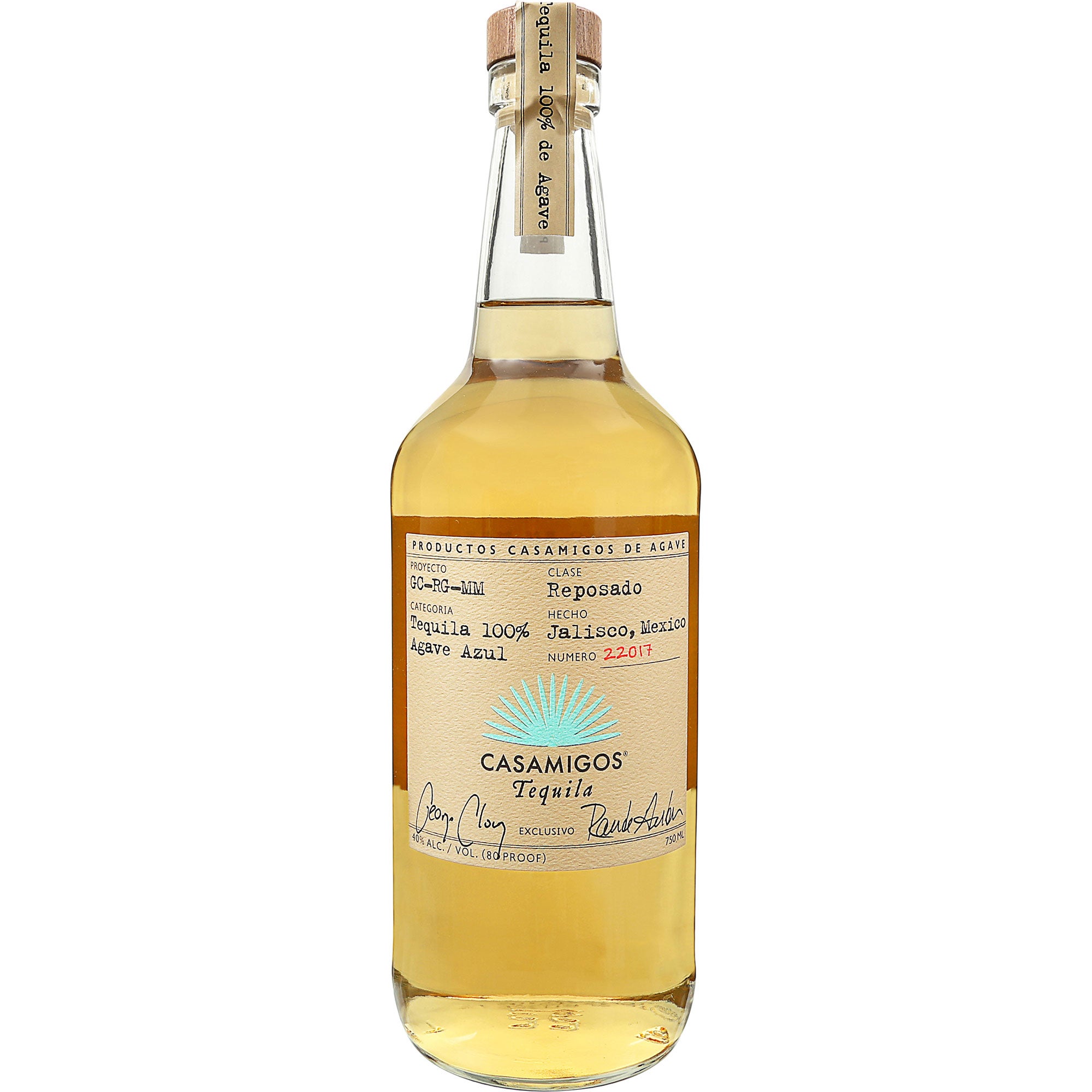 CASAMIGOS TEQUILA REPOSADO JALISCO, MEXICO 750ML