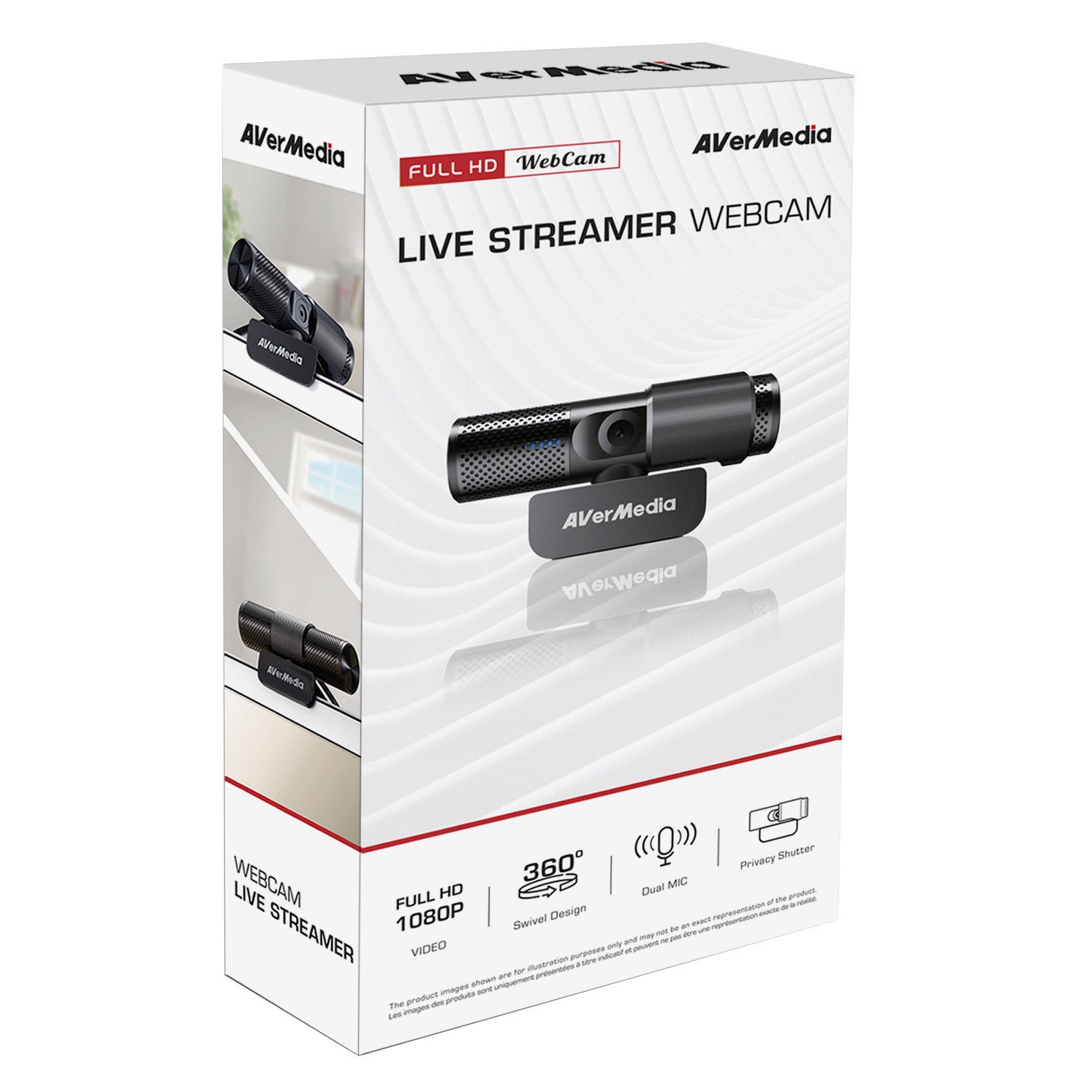 AVERMEDIA LIVE STREAMER WEBCAM PC313C