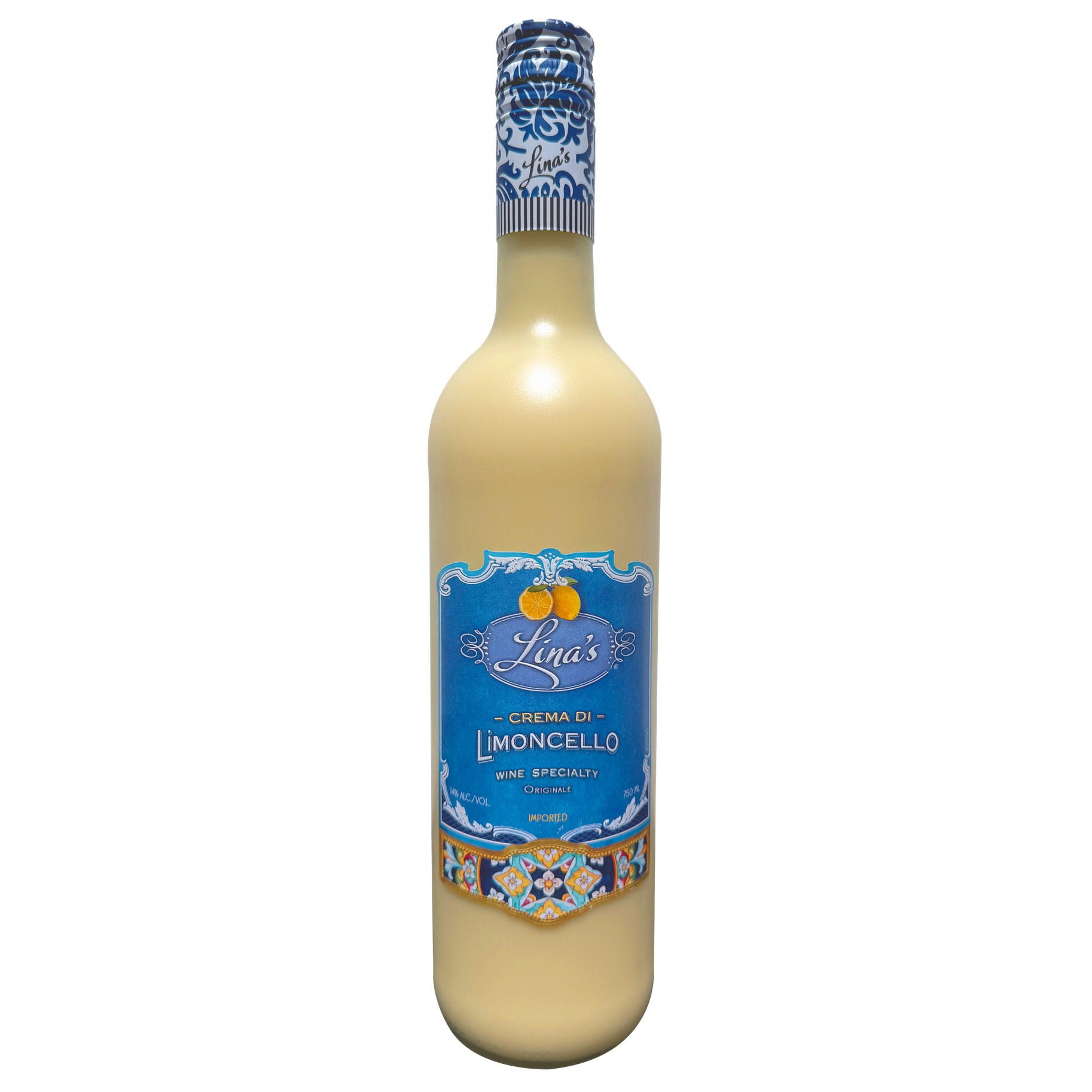 LINA'S CREMA DI LIMONCELLO NETHERLANDS 750 ML - Image 1