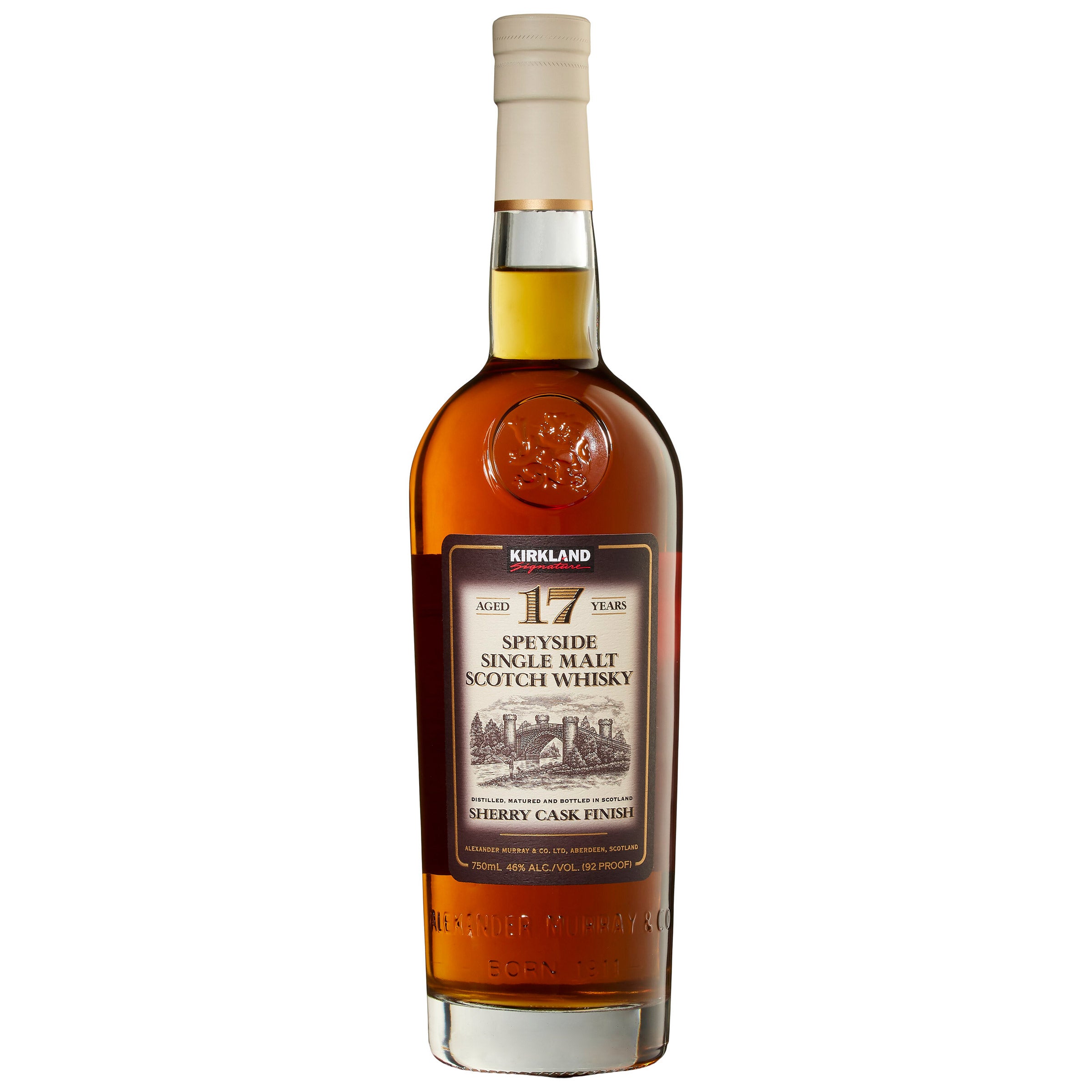 KIRKLAND SIGNATURE 17YR SPEYSIDE SCOTCH SCOTLAND 750 ML