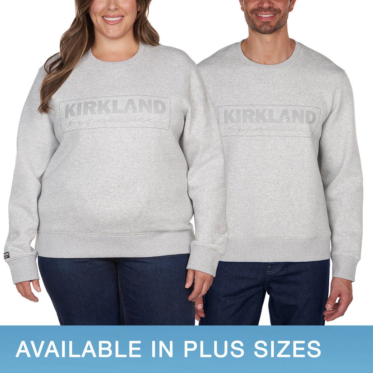 KIRKLAND SIGNATURE UNISEX LOGO CREWNECK - Image 1