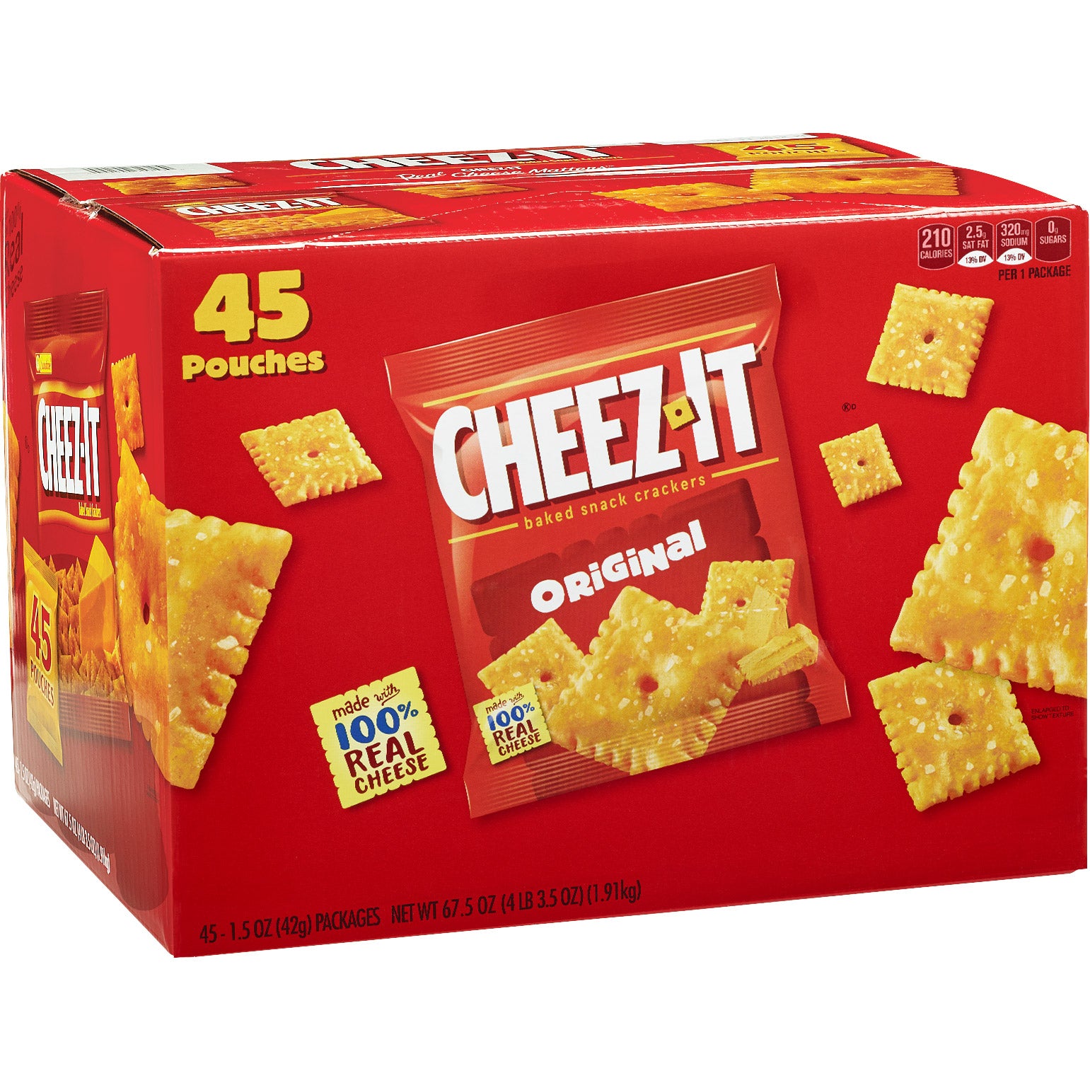 SUNSHINE CHEEZ-ITS 45 CT