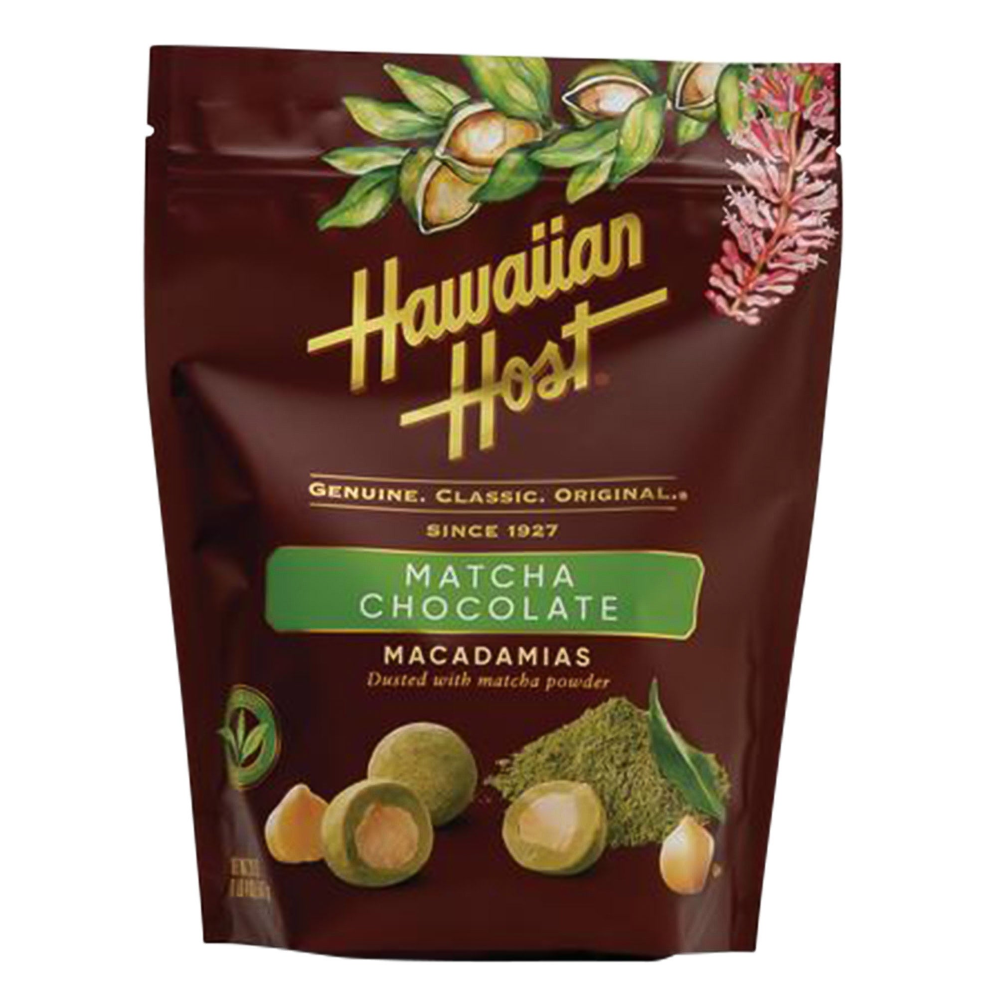 HAWAIIAN HOST MATCHA CHOCOLATE MAC NUT 20 OZ