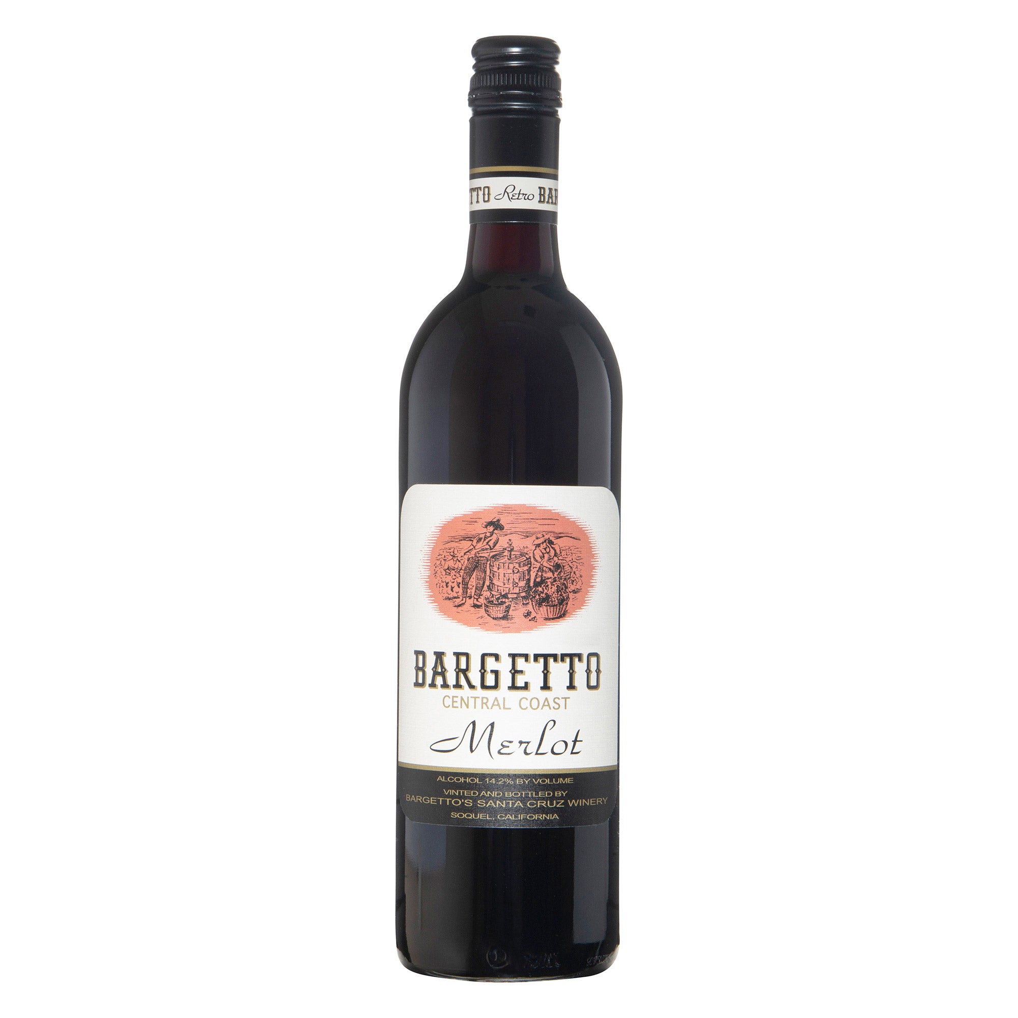 BARGETTO MERLOT SANTA CRUZ CTY 750ML