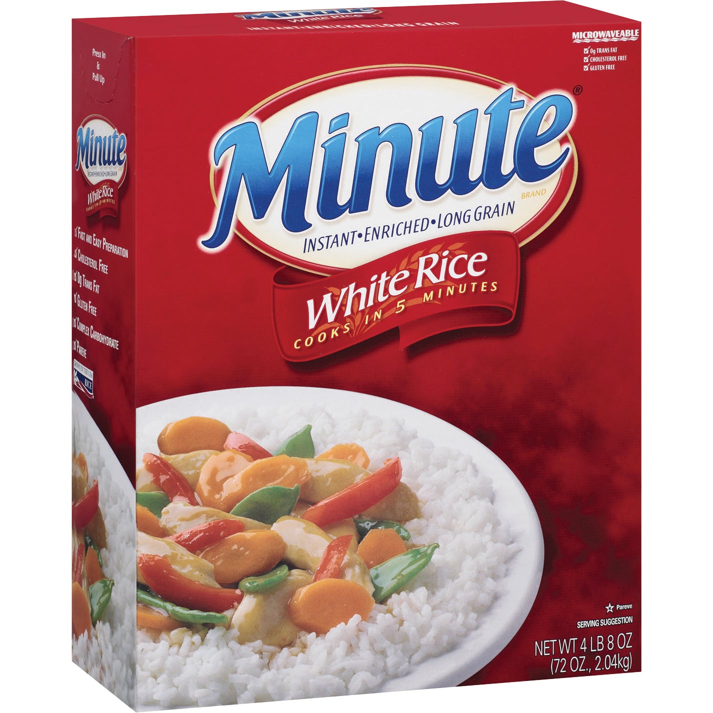 MINUTE WHITE RICE 4.5 LBS