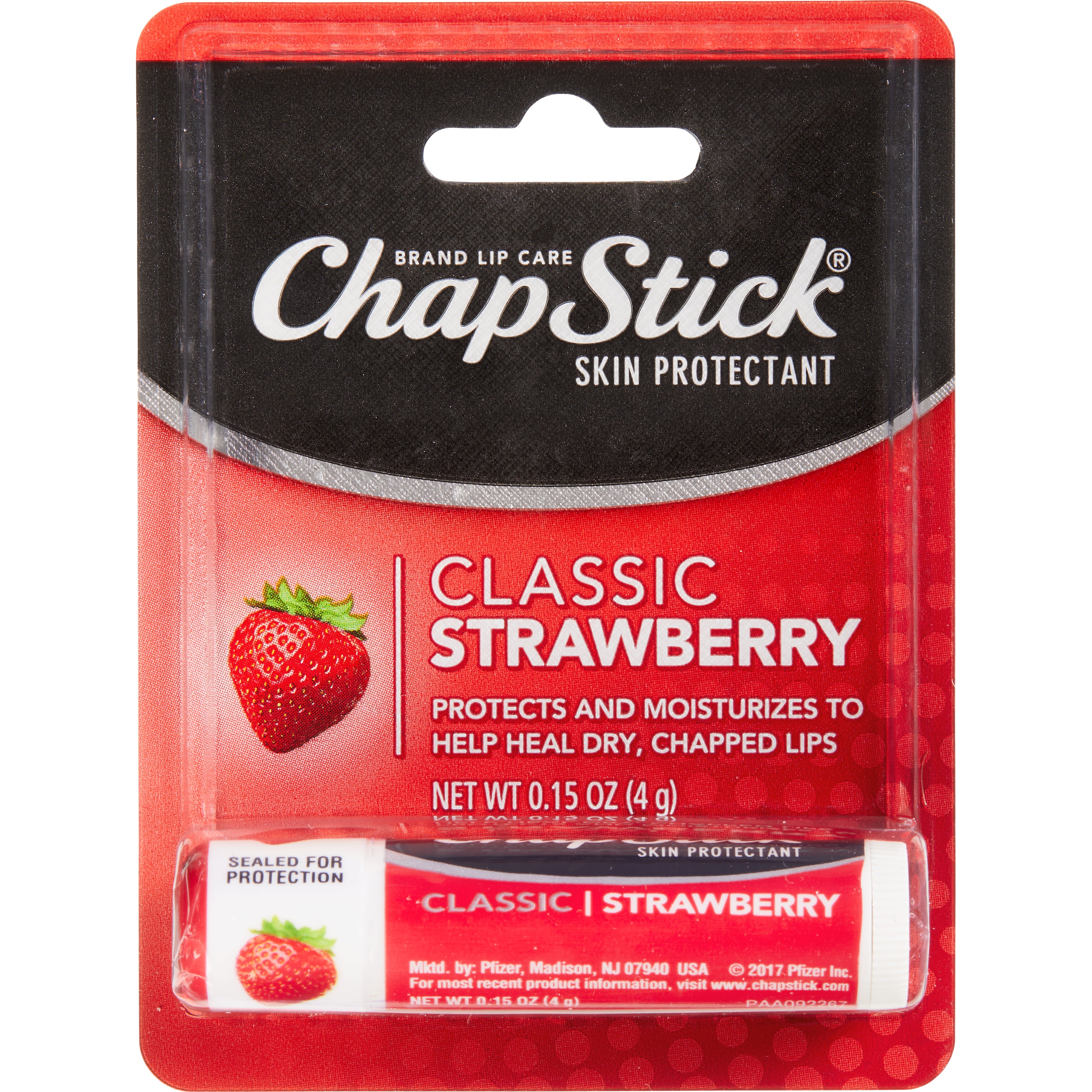 CHAPSTICK LIP BALM STRAWBERRY 12/.15 OZ