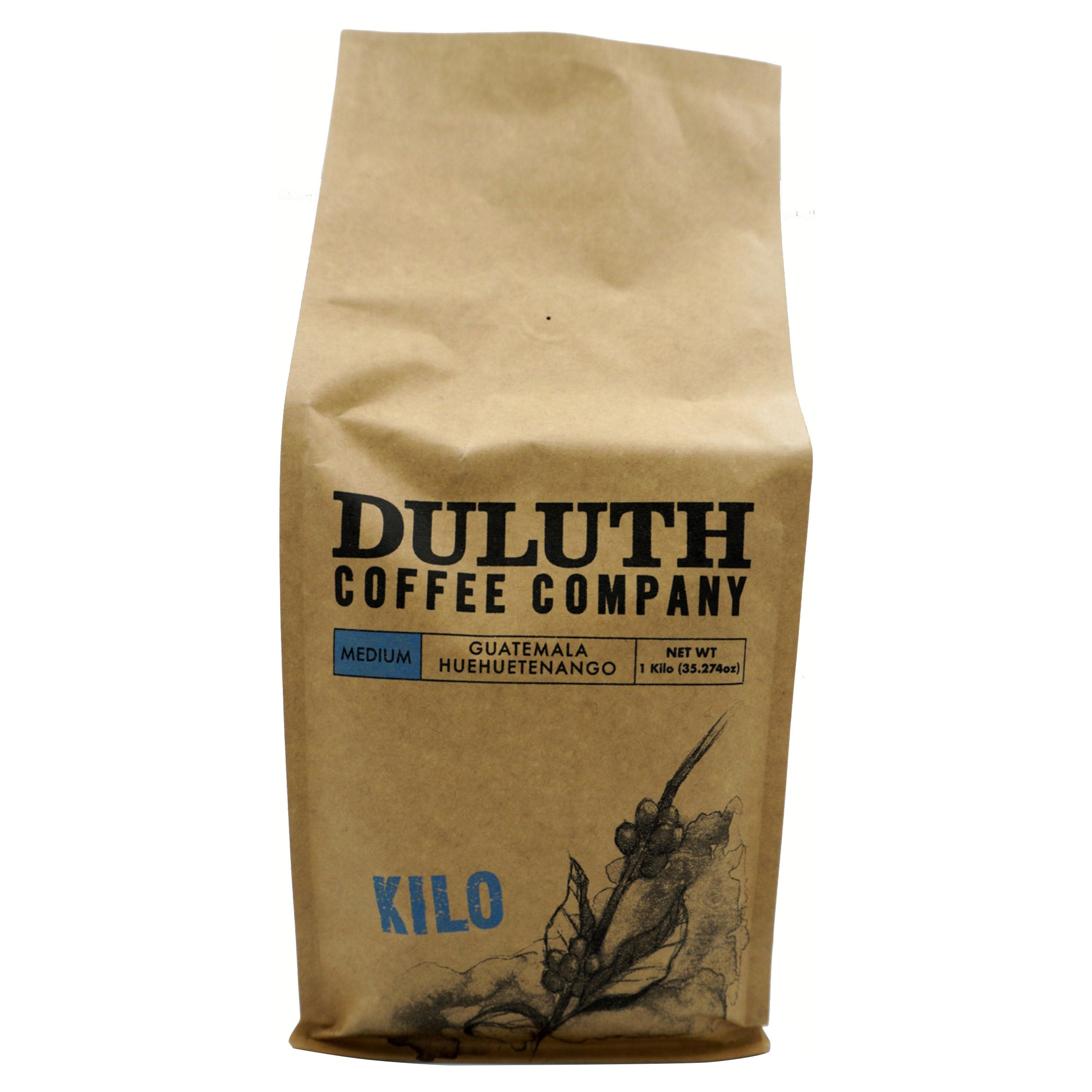 DULUTH COFFEE COMPANY GUATEMALAN WHOLE BEAN 2.2 POUND BAG