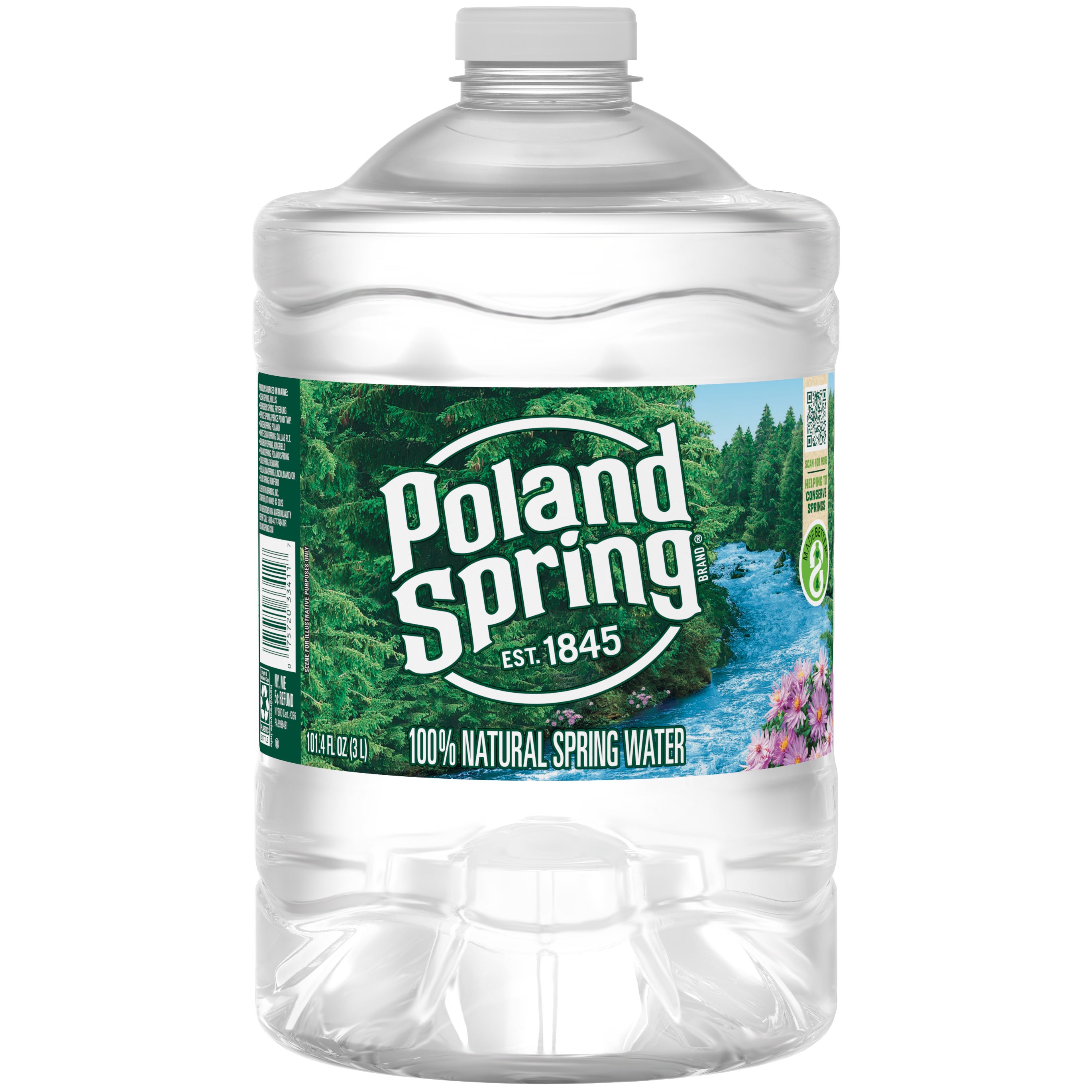 POLAND SPRING SPRING WATER 6/101.4 FL OZ
