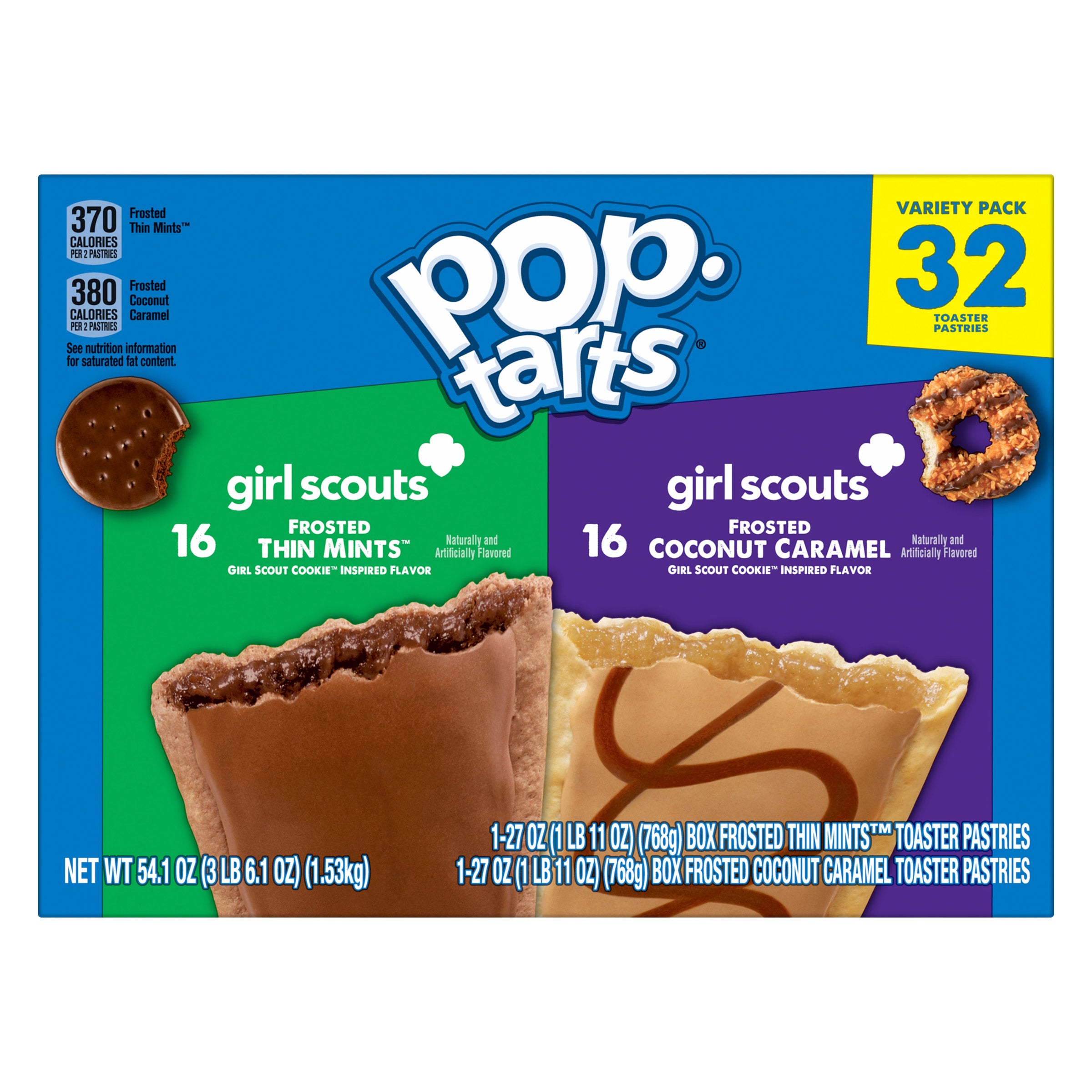 POPTARTS GIRL SCOUT VARIETY PACK 32CT - Image 1