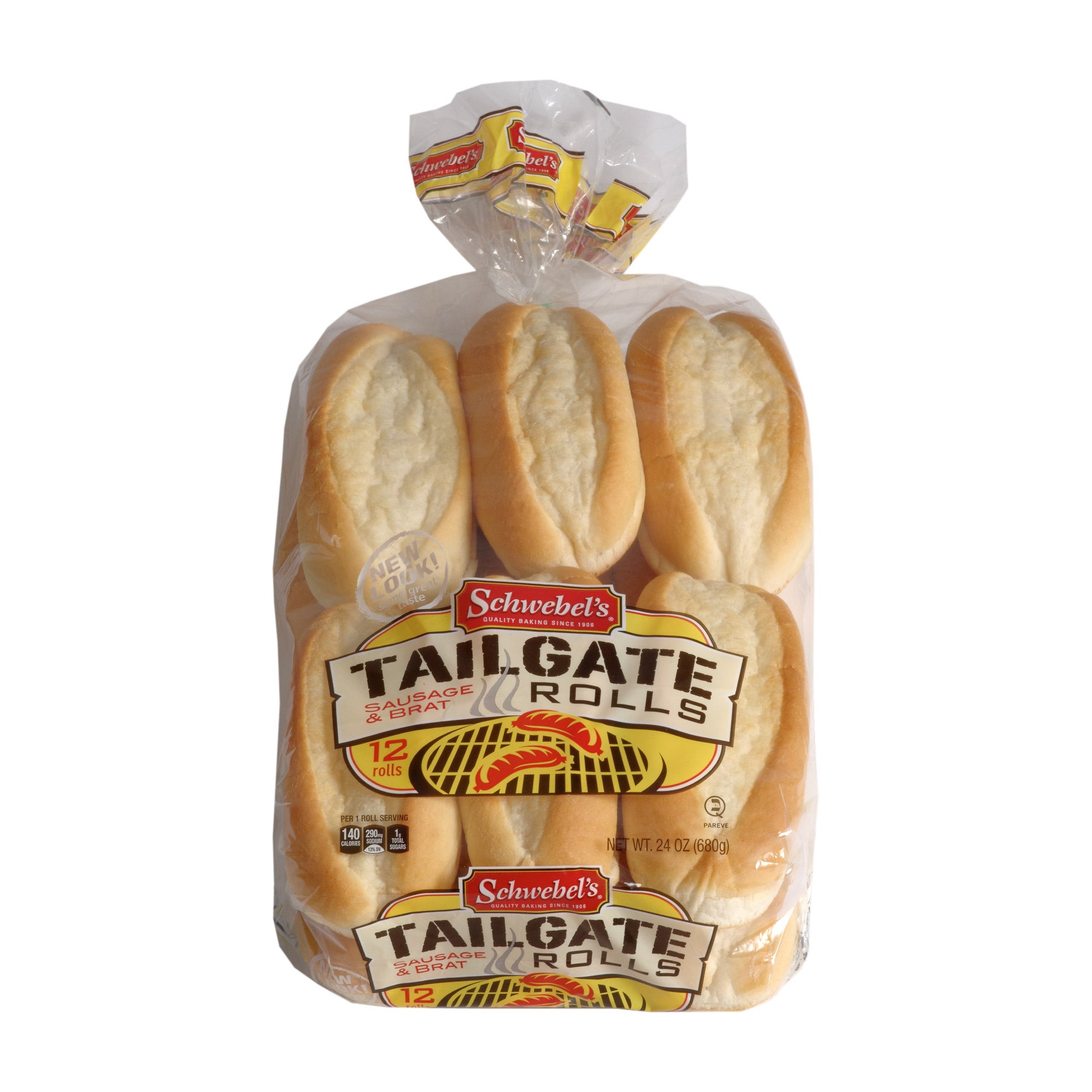 SCHWEBEL'S BRAT & SAUSAGE ROLLS 12 COUNT PACKAGE - Image 1