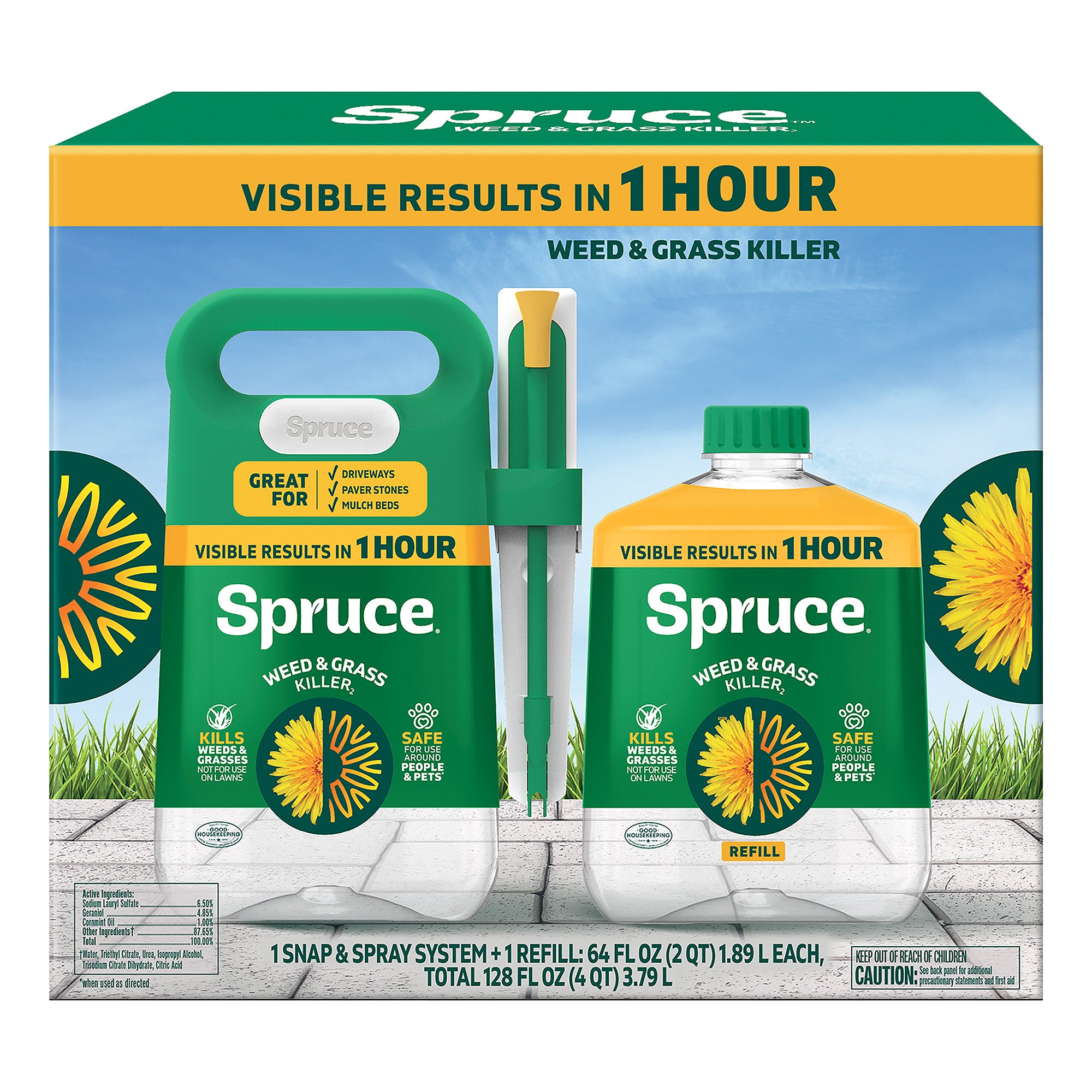 P&G SPRUCE SNAP & SPRAY WEED & GRASS KILLER - Image 1