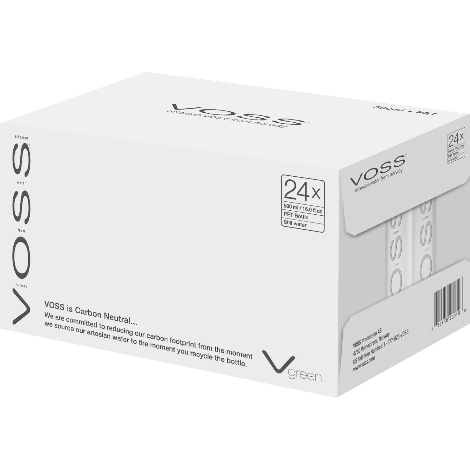 VOSS NATURAL ARTESIAN WATER 24/500 ML - Image 1