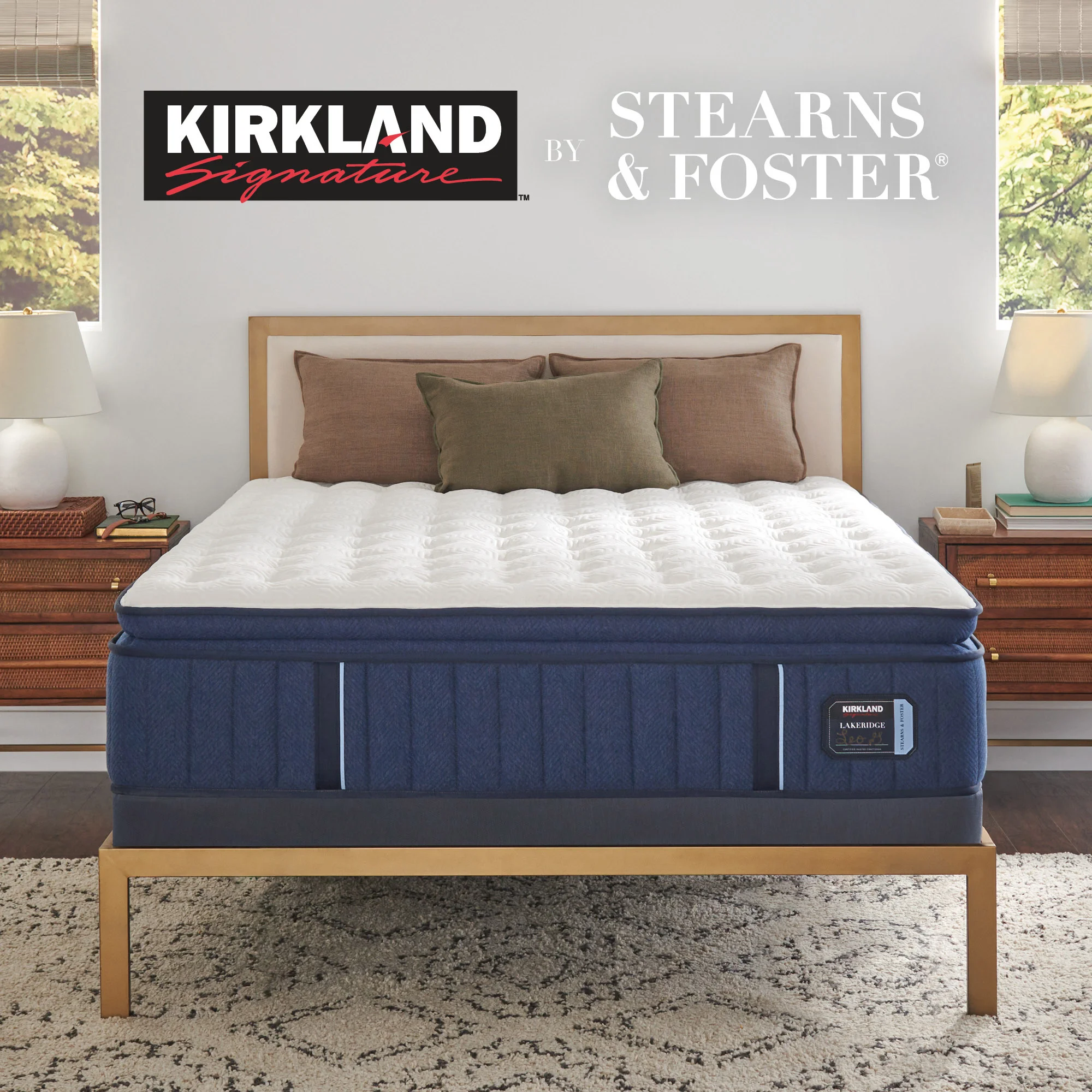 KIRKLAND SIGNATURE BY STEARNS & FOSTER 14.5¨ QUEEN MATTRESS - Image 1