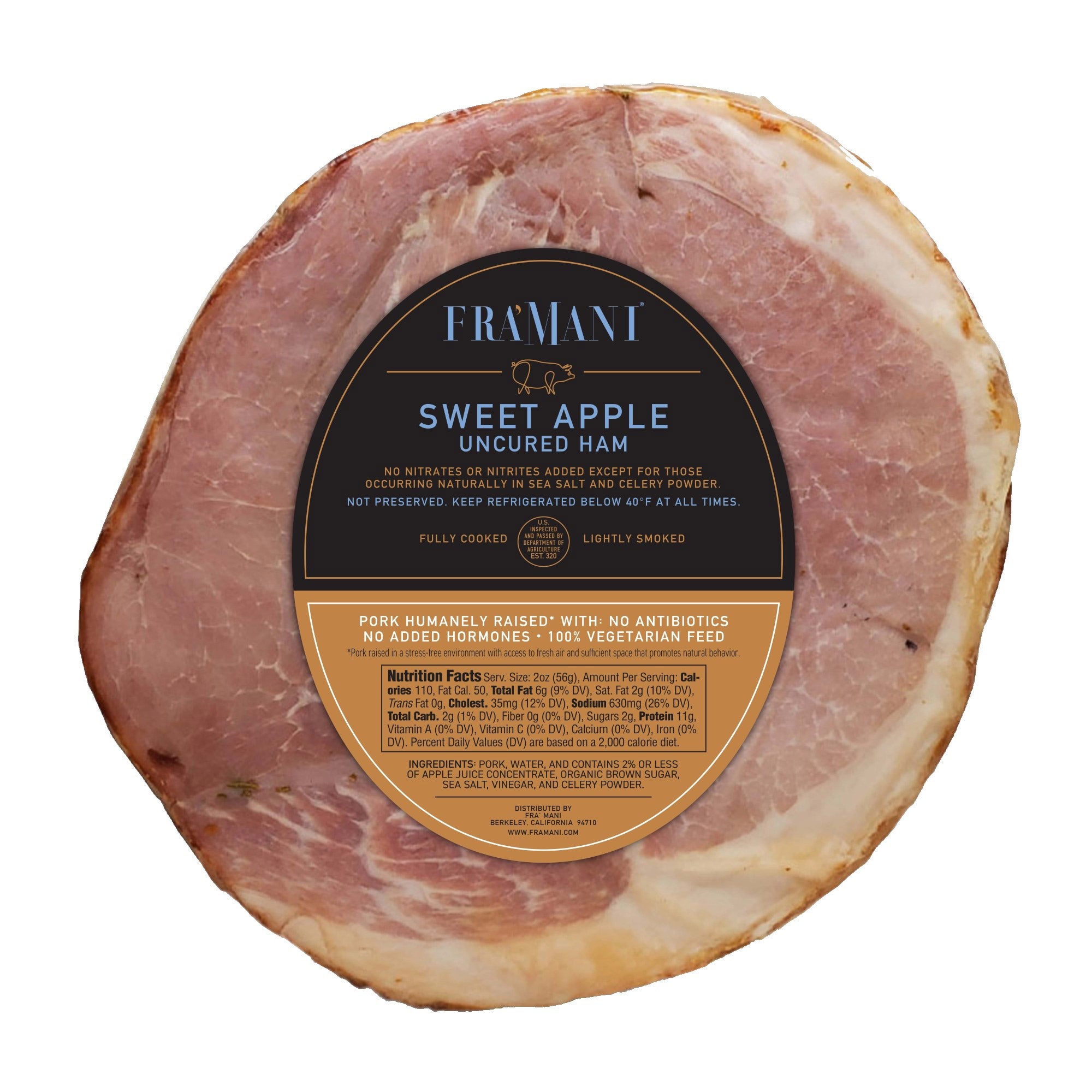 FRA'MANI SWEET APPLE HAM PRICE PER POUND - Image 1