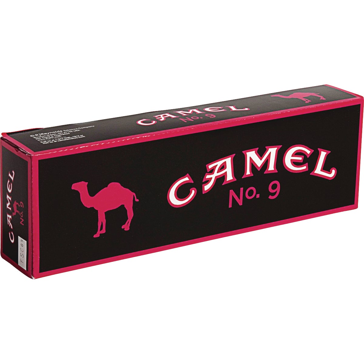 CAMEL NO. 9 SMOOTH PINK MENTHOL BOX