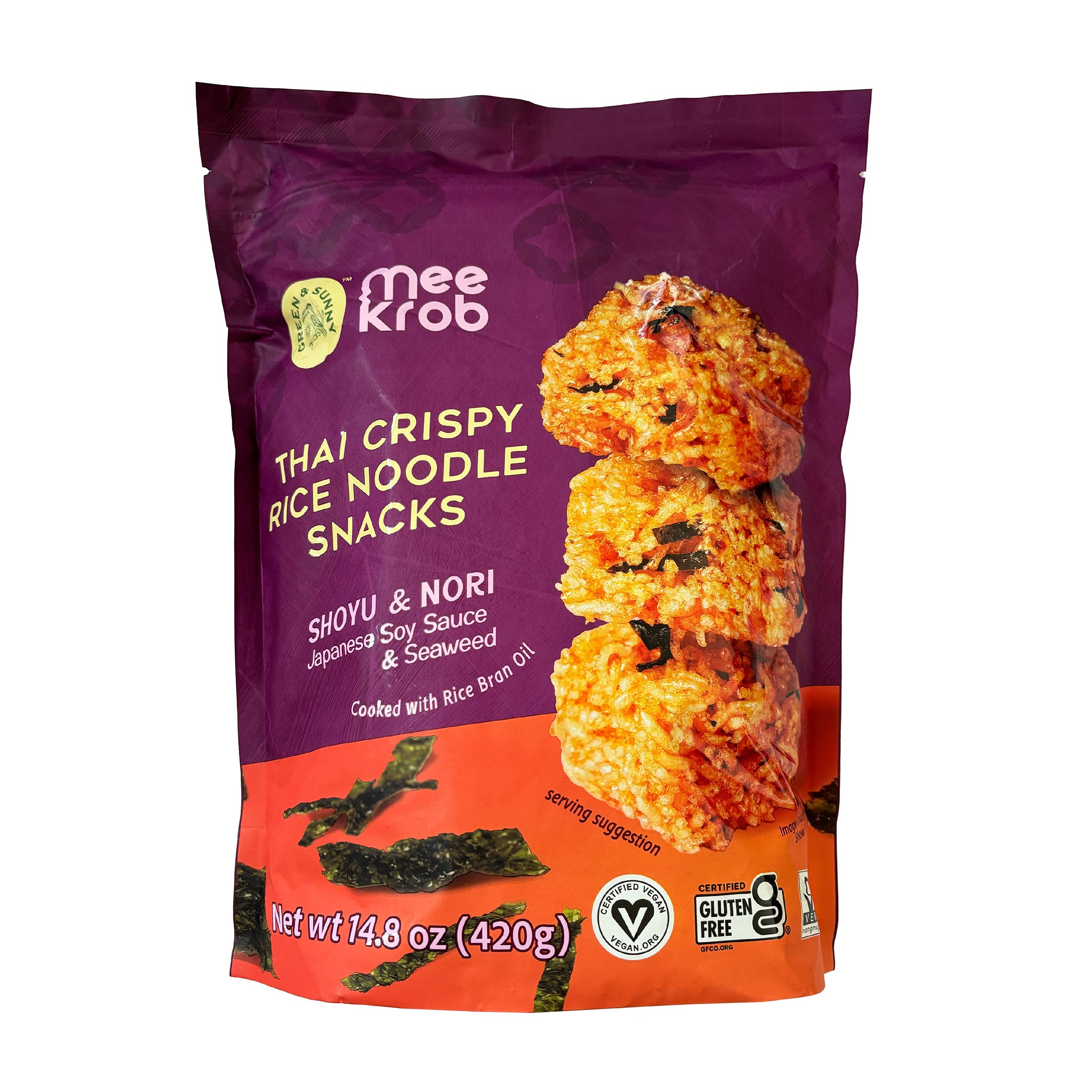 MEE KROB THAI CRISPY RICE SNACK 14.8 OUNCES - Image 1