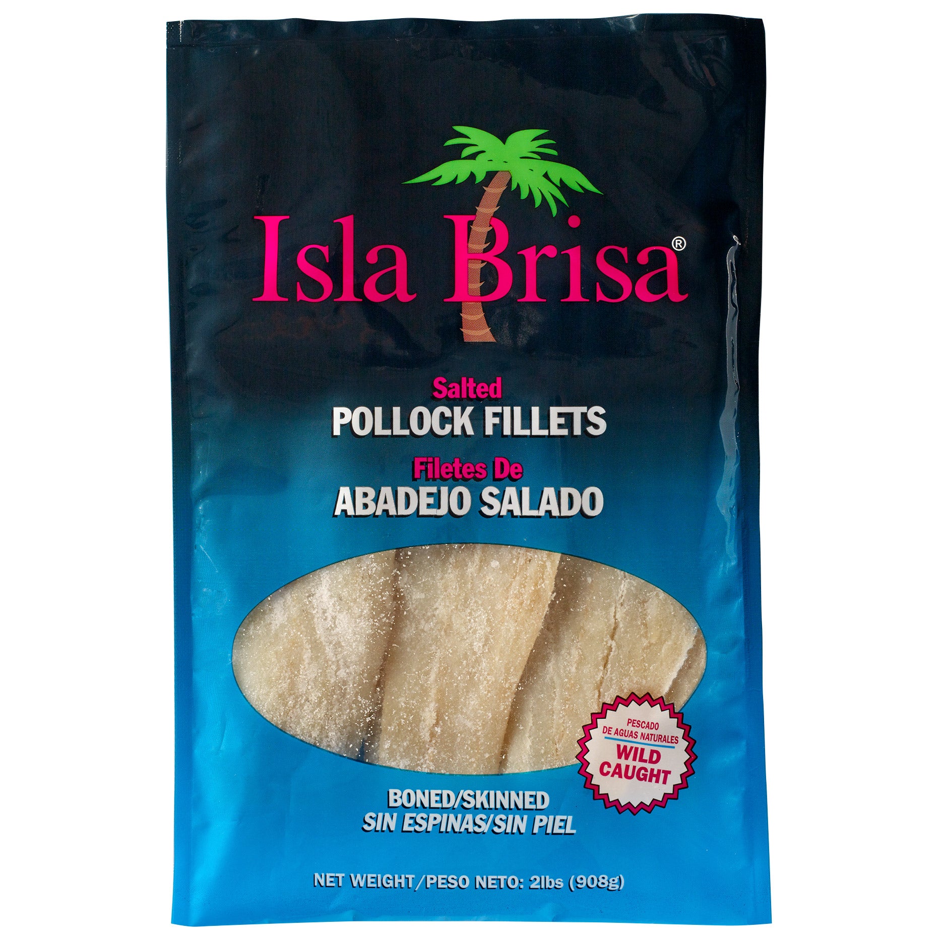ISLA BRISA BACALAO SALTED POLLOCK 2 LB