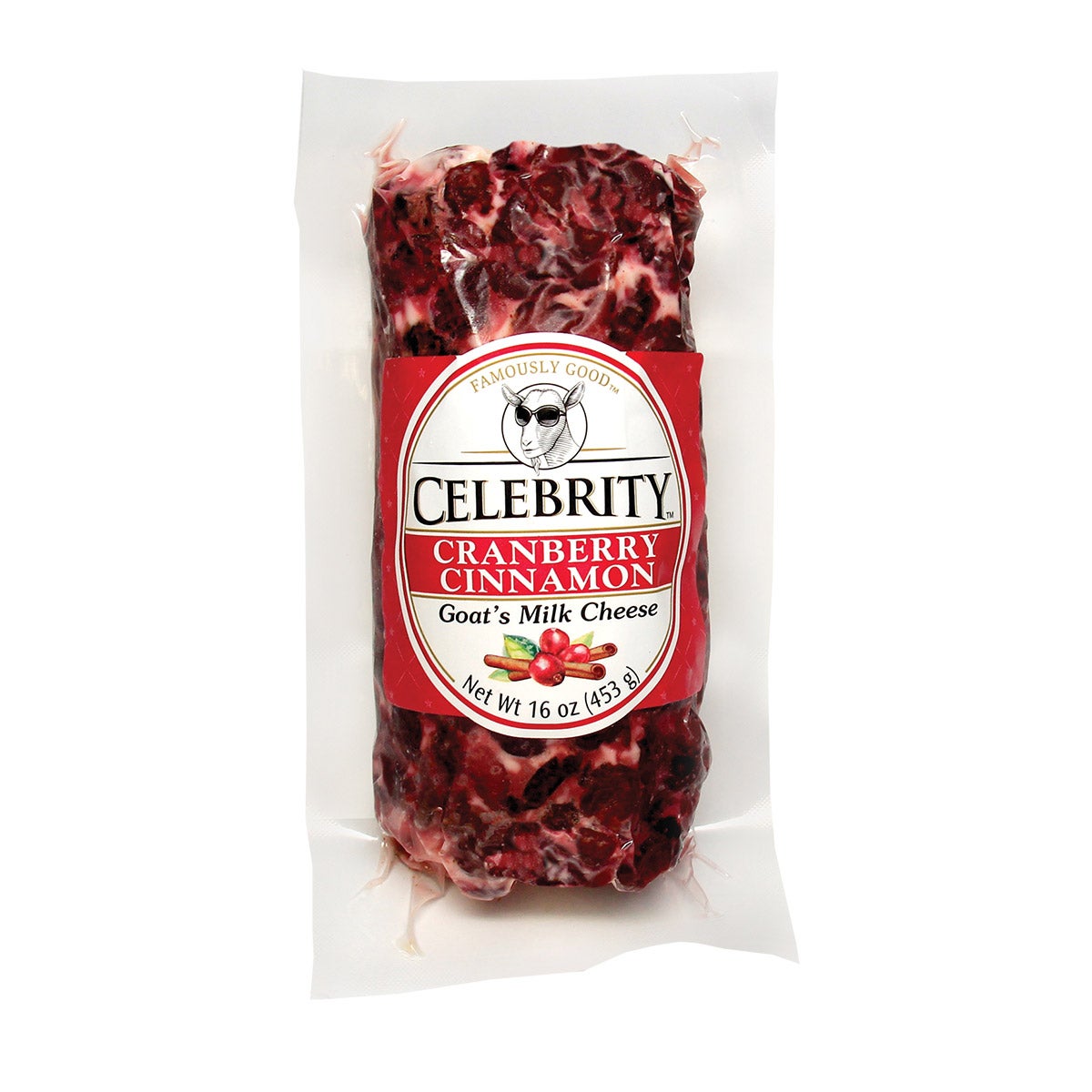CELEBRITY CRANBERRY GOAT CHEESE 16 OZ