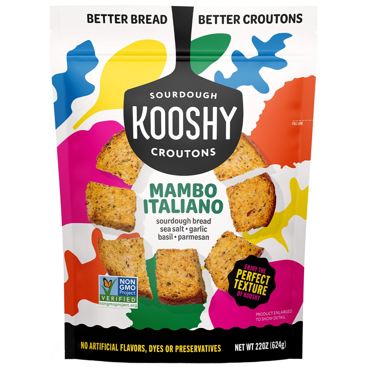 KOOSHY CROUTONS MAMBO ITALIANO 22 OUNCES - Image 1
