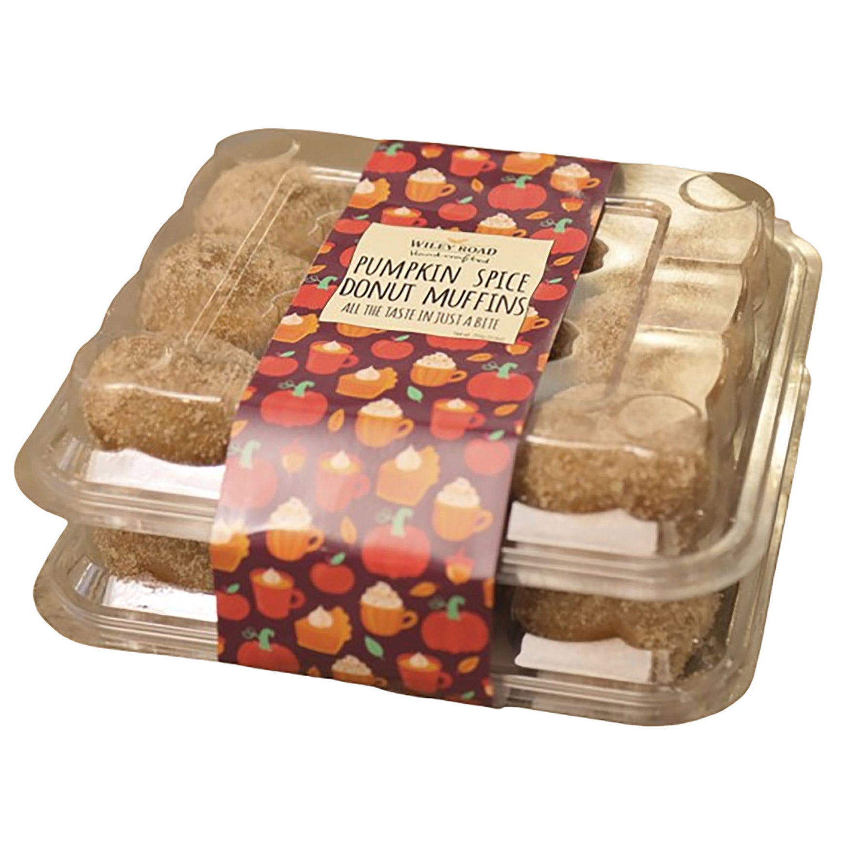 WILEY ROAD PUMPKIN DONUT MUFFINS 18 OZ (1.12 LBS) - Image 1