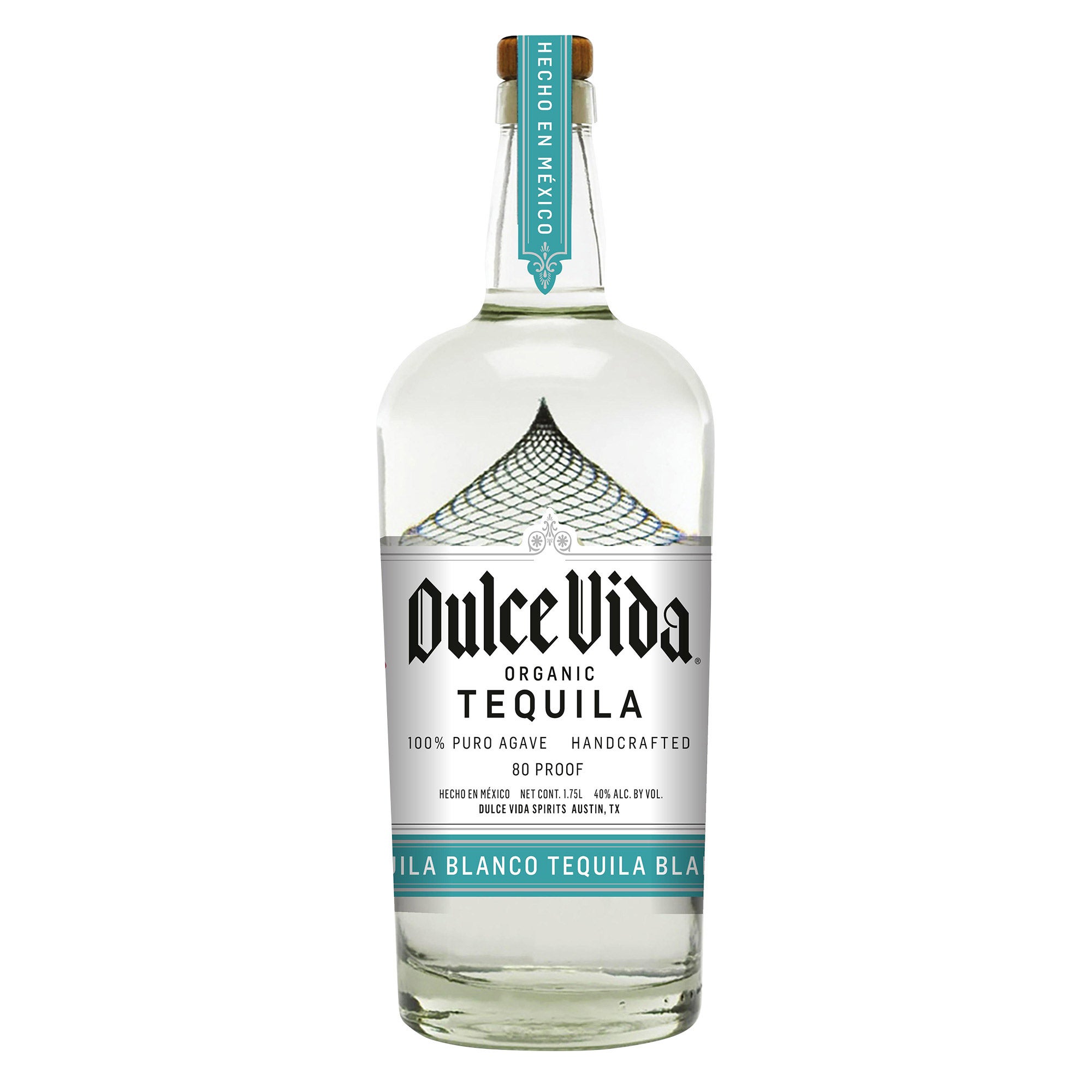 DULCE VIDA ORGANIC BLANCO TEQUILA MEXICO 1.75 L