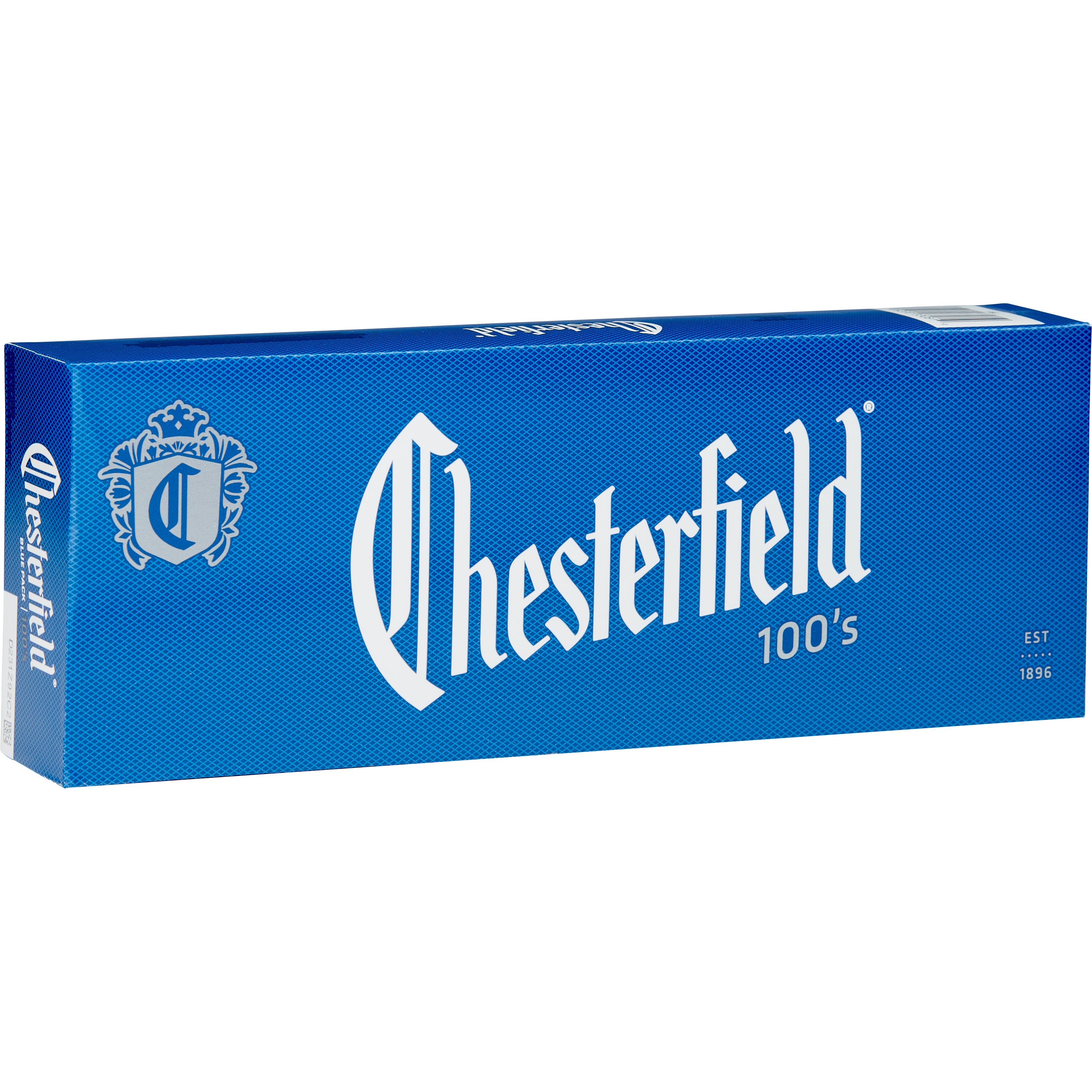 CHESTERFIELD BLUE 100 BOX PRIMARY