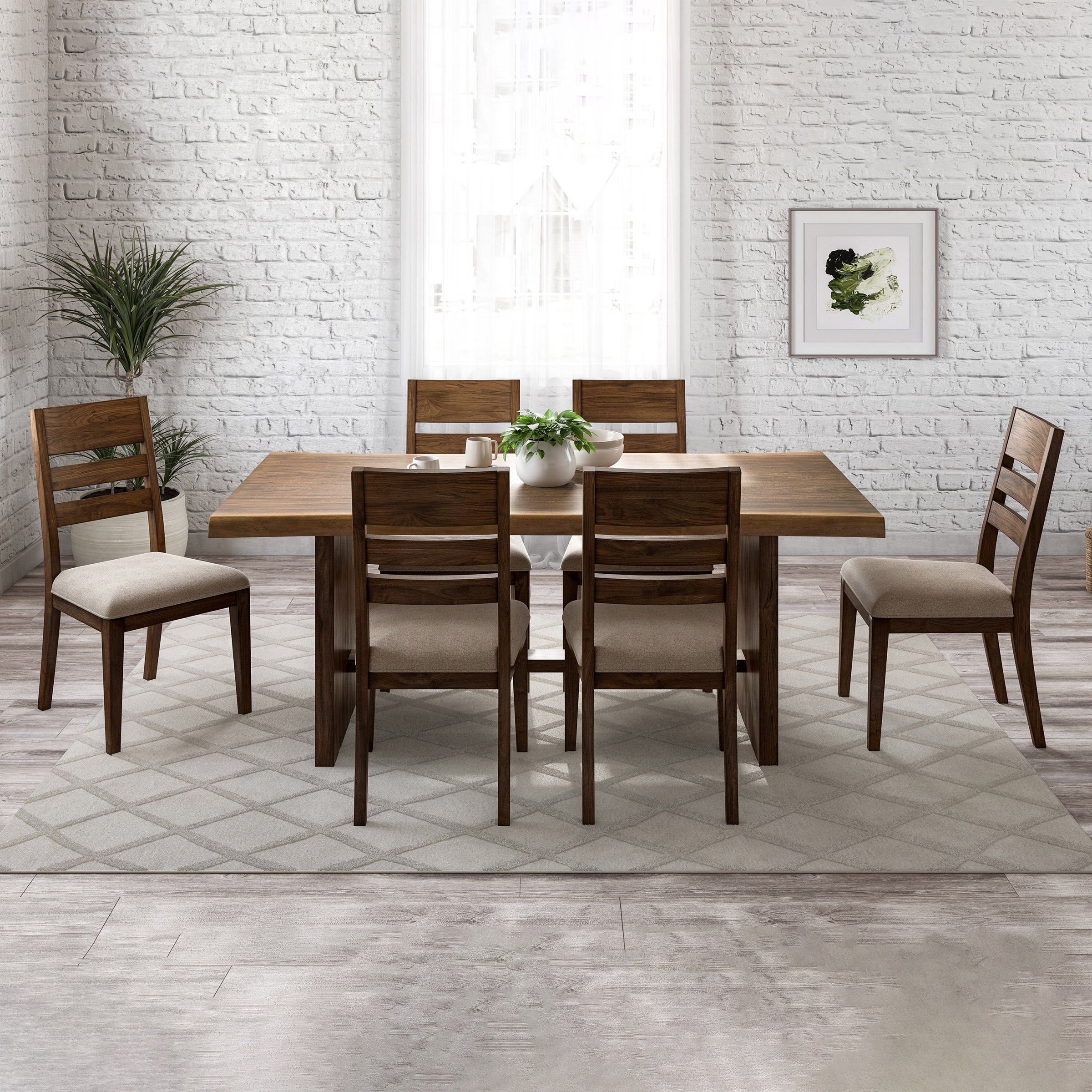 PIKE & MAIN WHITLEY 7PC DINING SET - Image 1