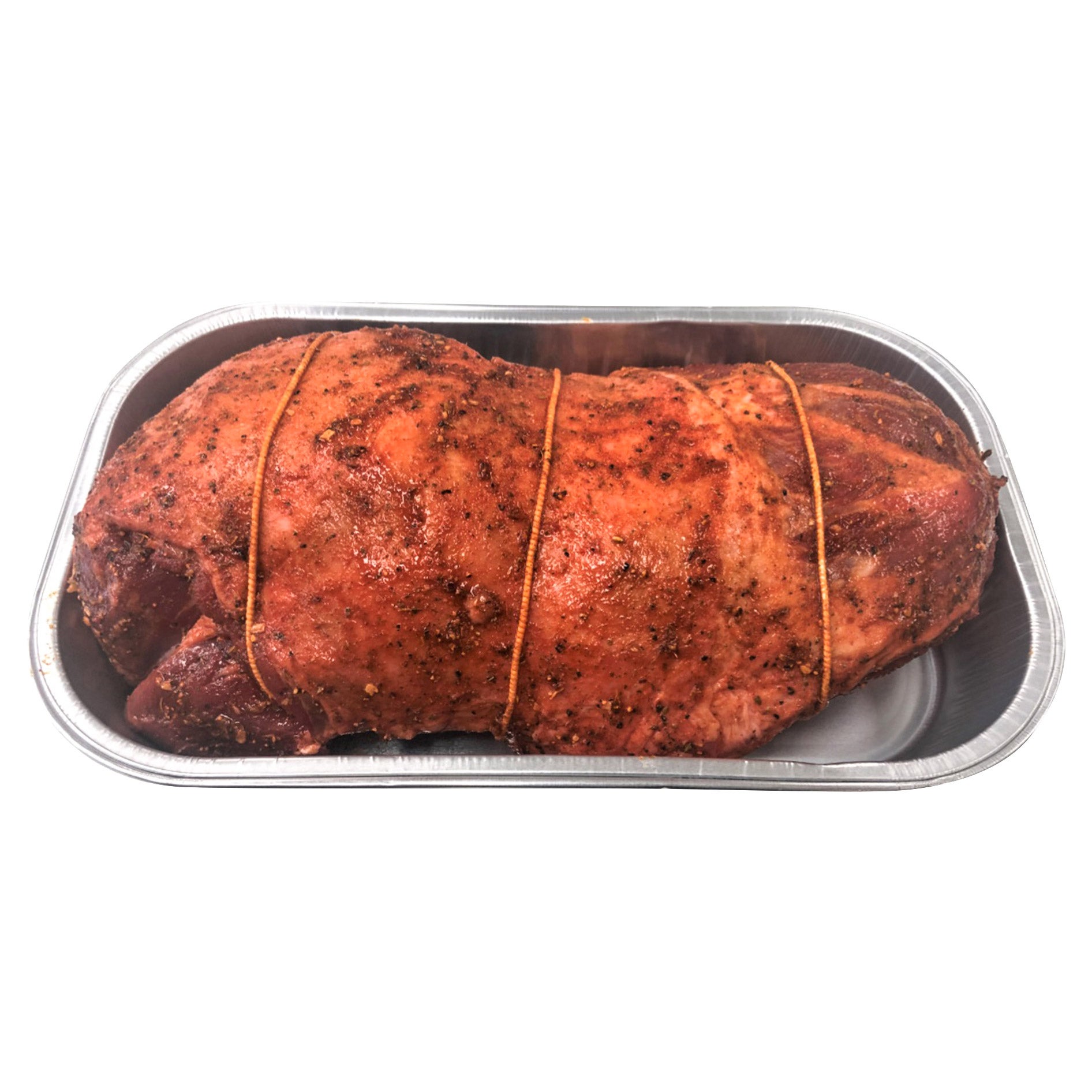 LEG OF LAMB SEASONED PER LB