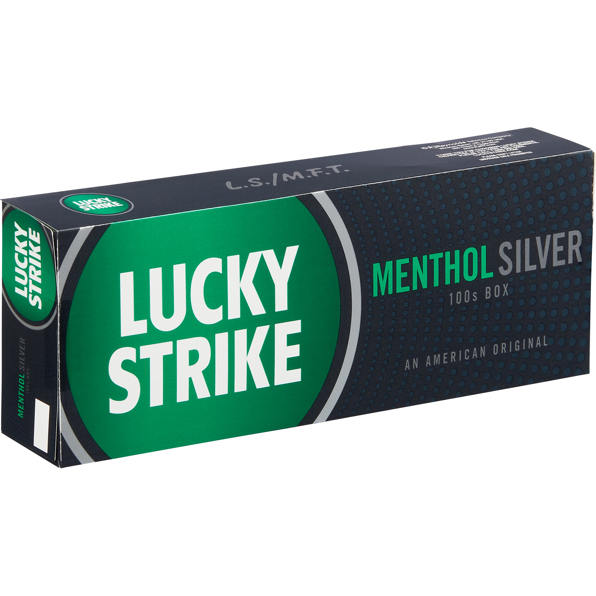 RJ REYNOLDS LUCKY STRIKE MEN SILVR FILTER BOX 100 BOX