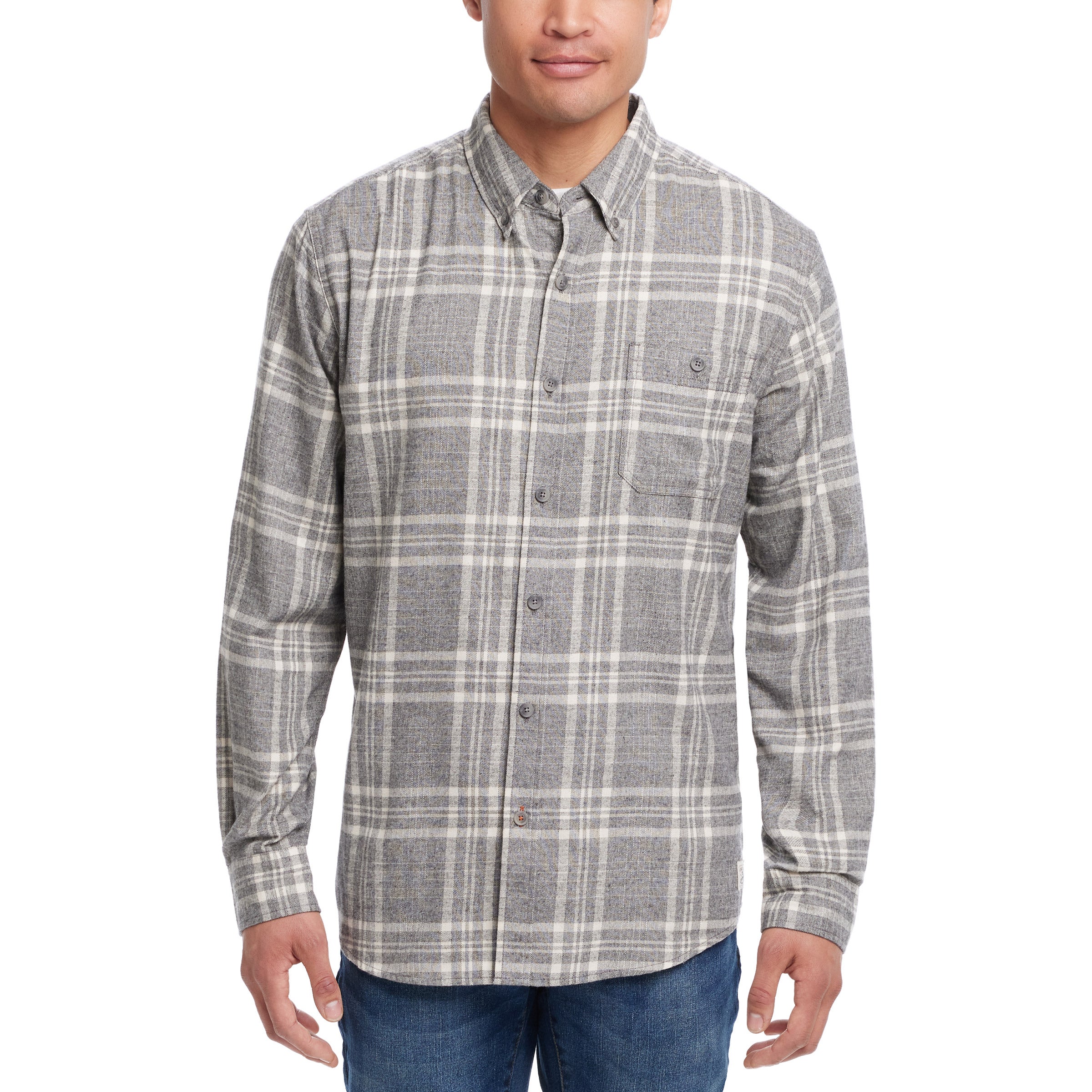 WEATHERPORROF MENS LS FLANNEL PLAIDS FY24 - Image 1