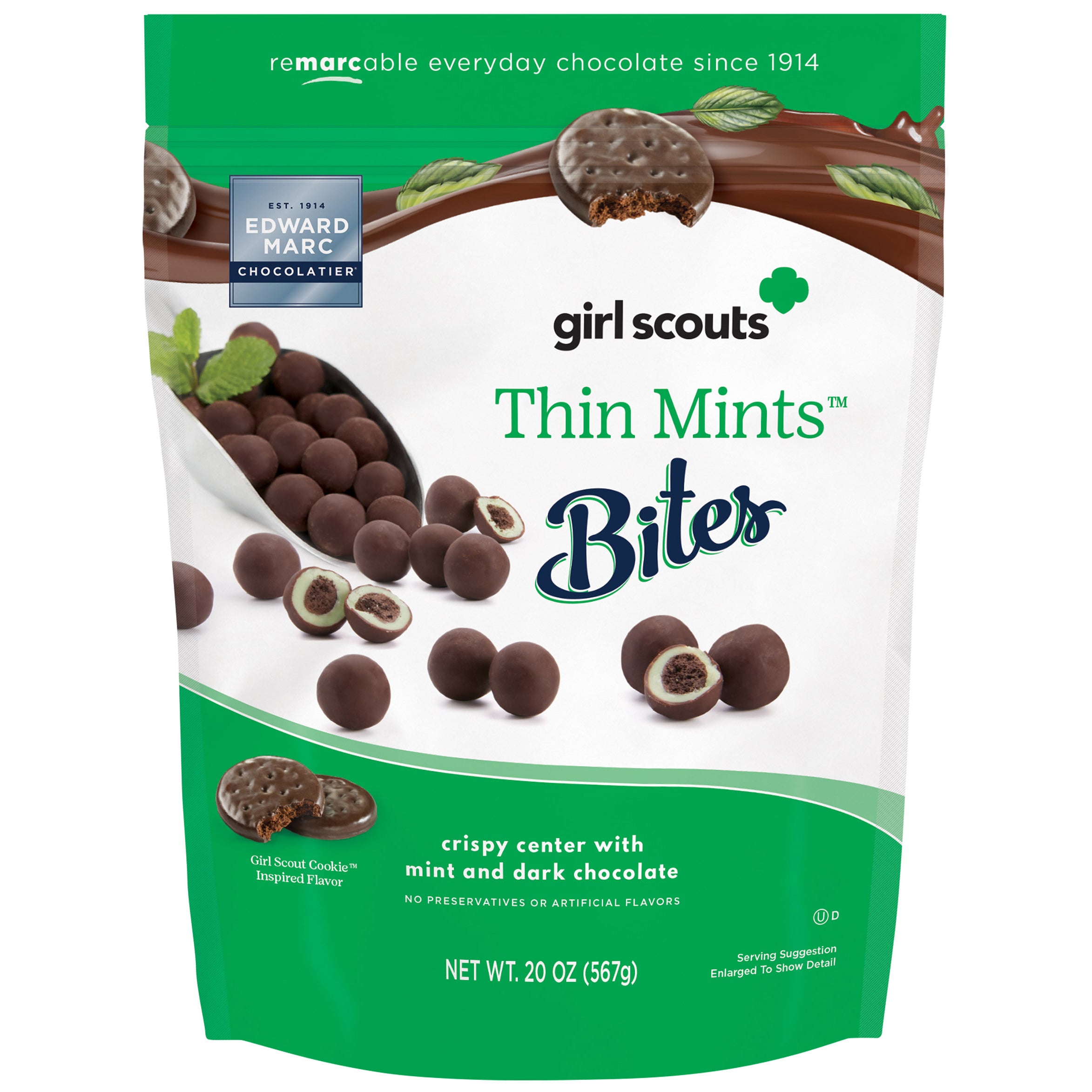 EDWARD MARC THIN MINT BITES 20 OZ - Image 1