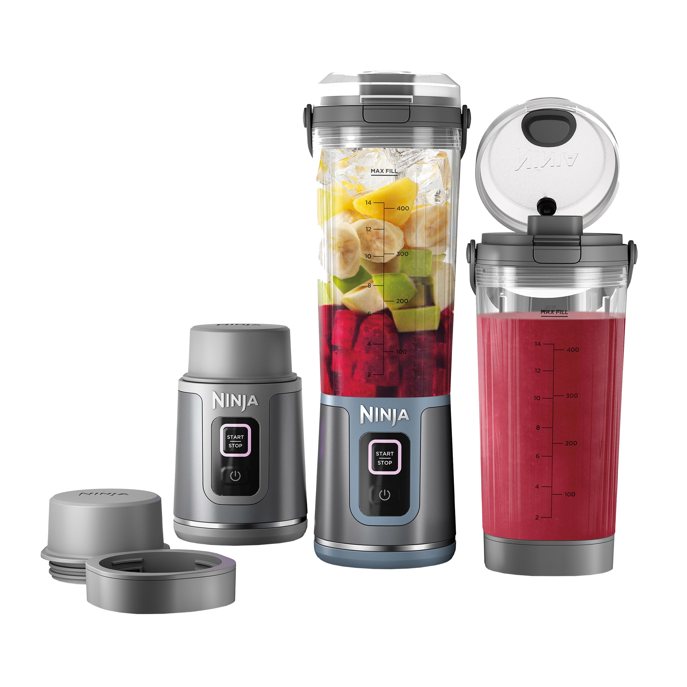 NINJA BLAST PORTABLE BLENDER 2PK ^