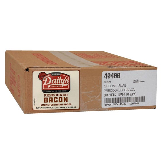 DAILY'S PRECOOKED BACON 300 CT - Image 1