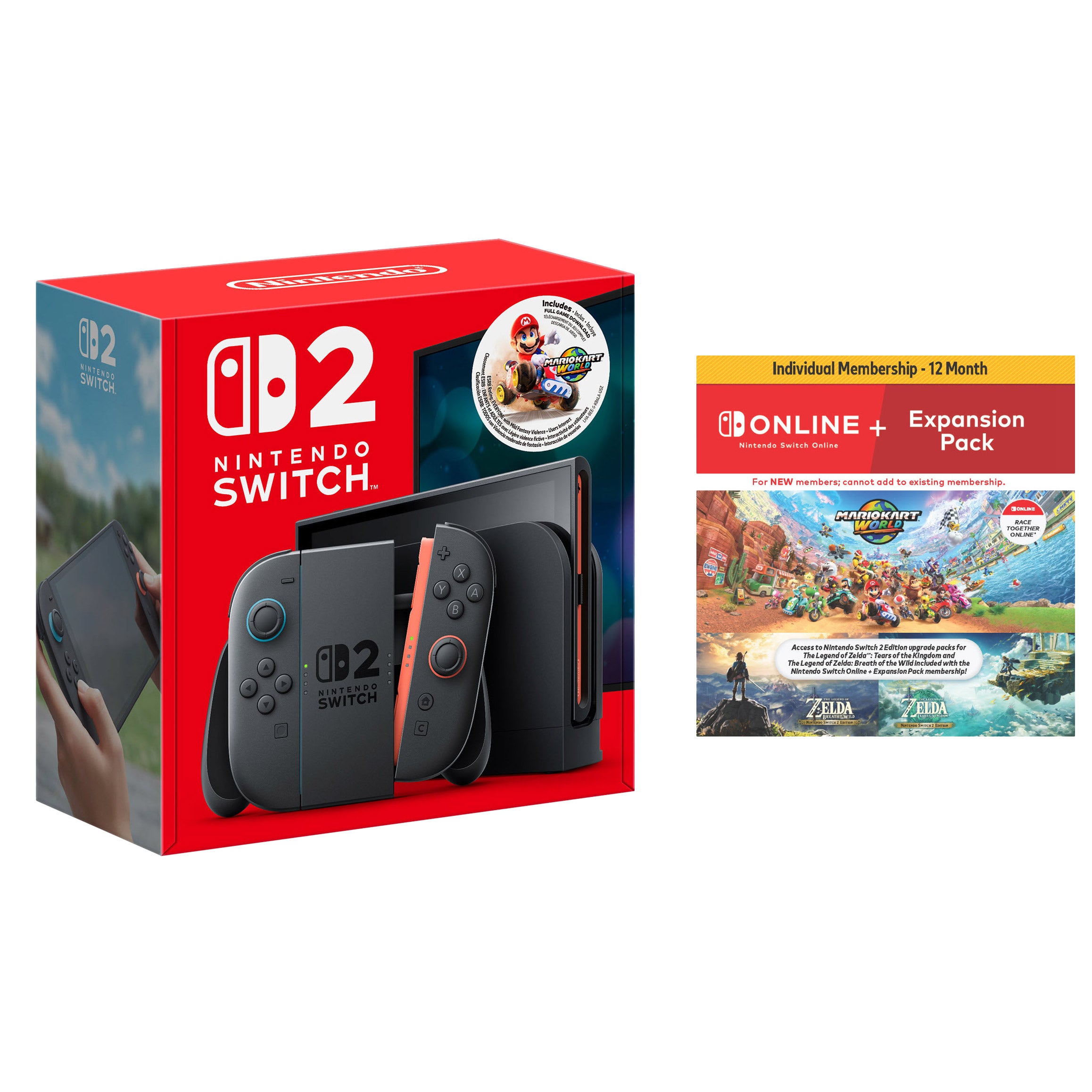 NINTENDO SWITCH 2 & MARIOKART WORLD BUNDLE