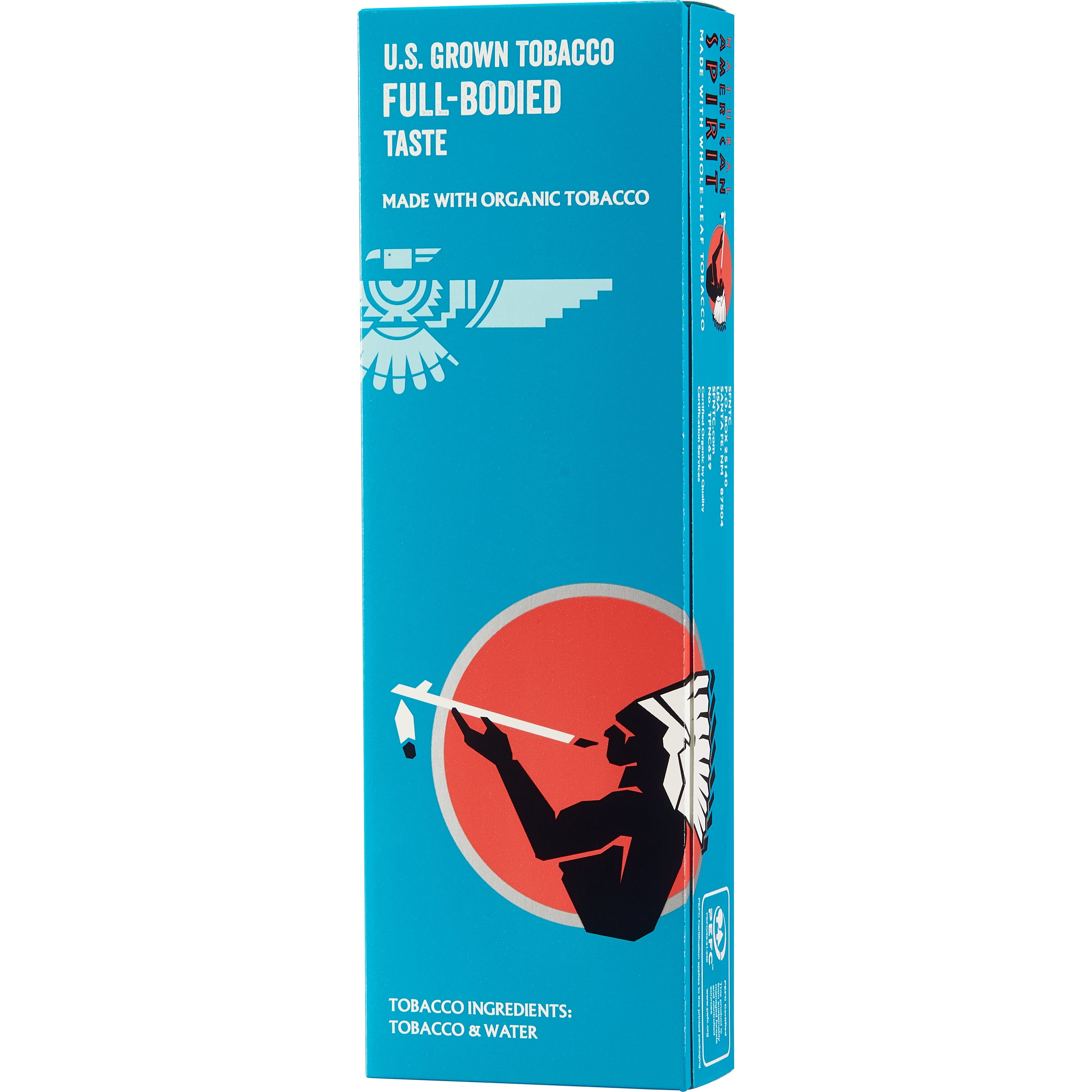 AMERICAN SPIRITS ORGANIC TURQUOISE FULL FLAVOR 6M
