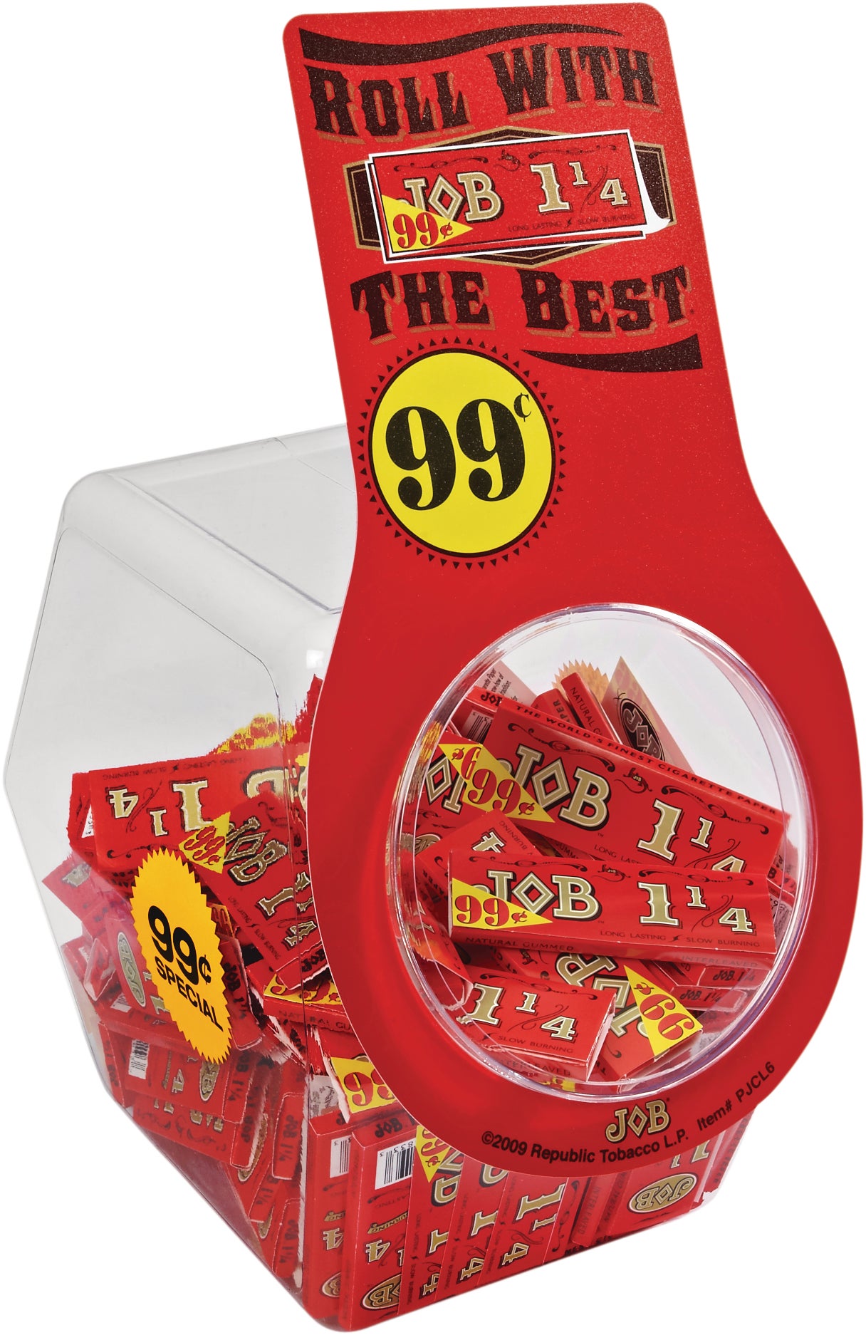 REPUBLIC TOBACCO JOB PAPERS 100 CT BOWL
