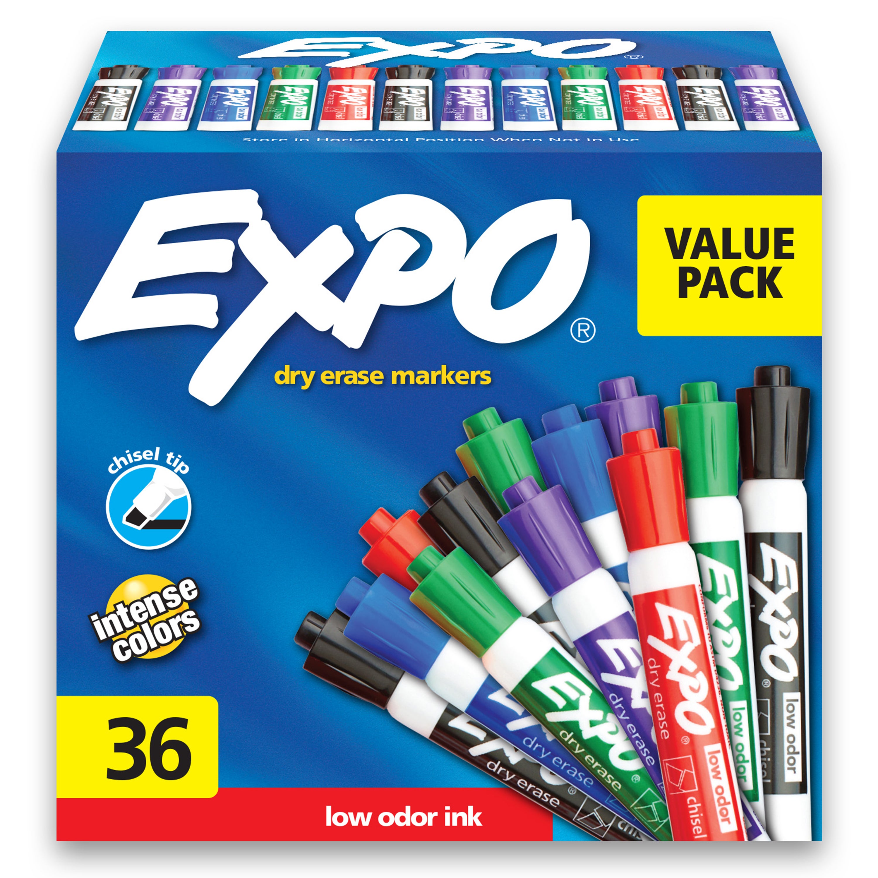 EXPO ASSORTED DRY ERASE MRK SAN1921061 36CT - Image 1