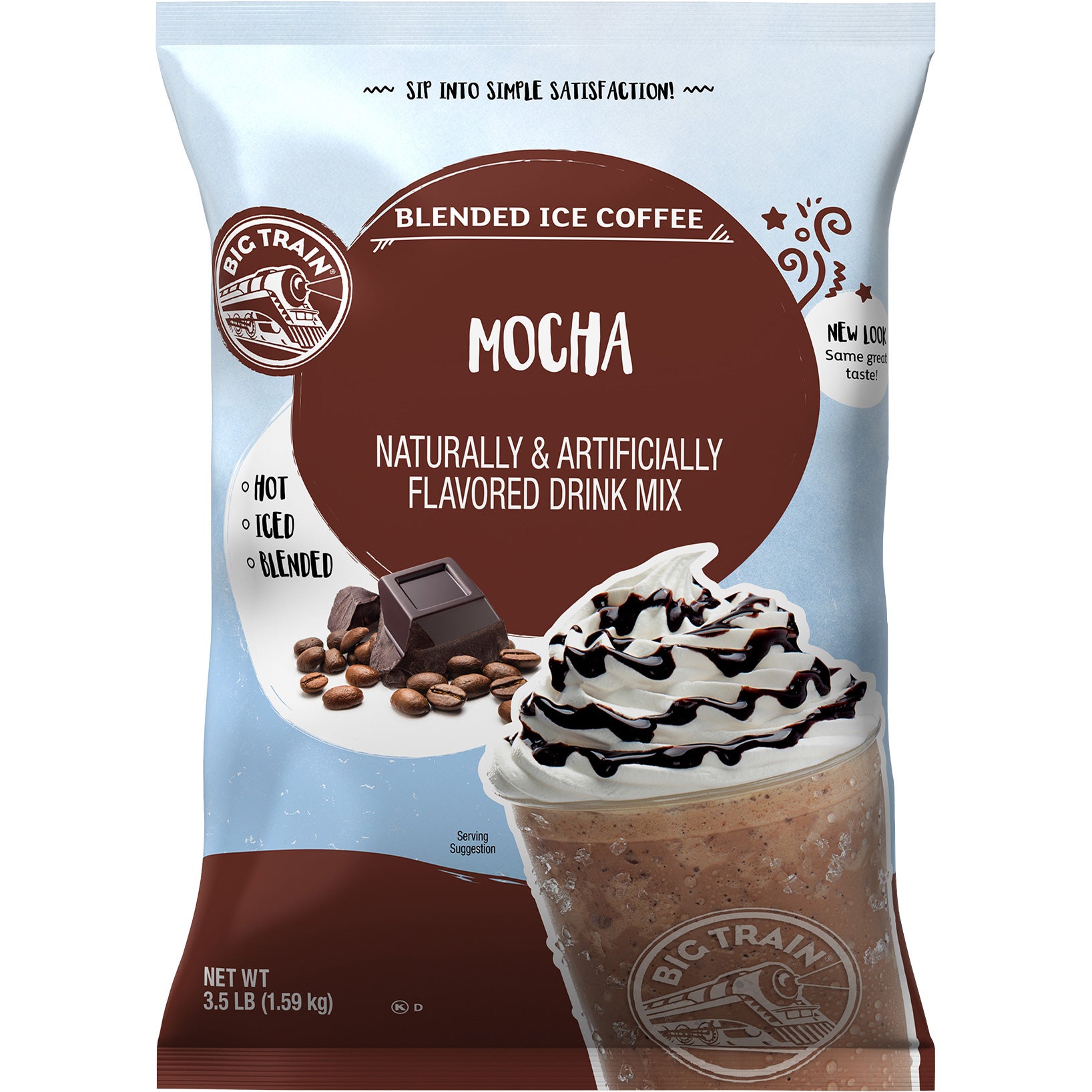 BIG TRAIN MOCHA MIX 3.5 LB