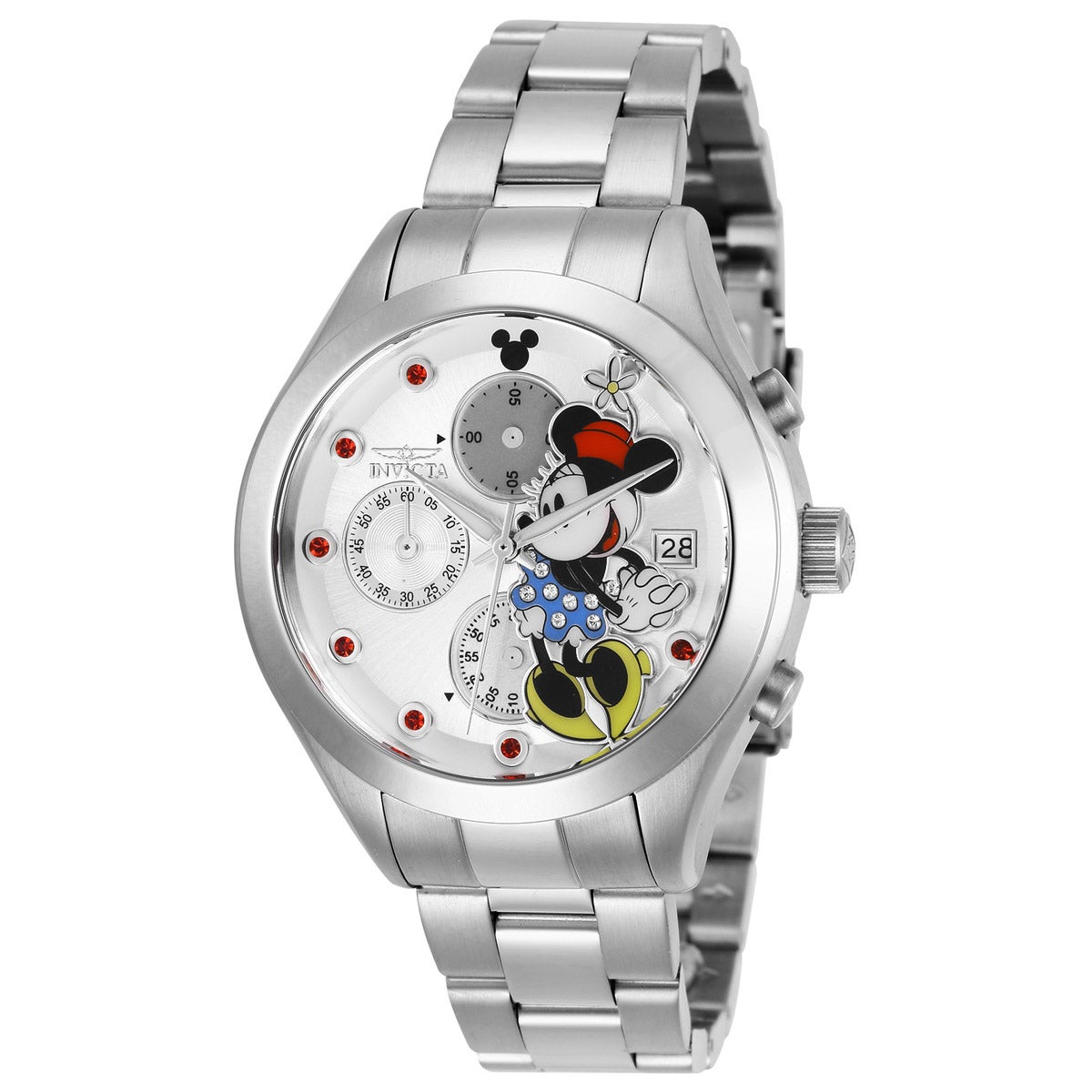 INVICTA DISNEY LTD ED STAINLESS STEEL CASE LADIES WATCH