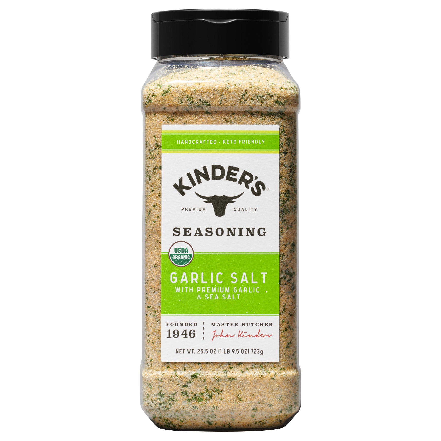 KINDER'S ORGANIC GARLIC SALT 25.5 OZ