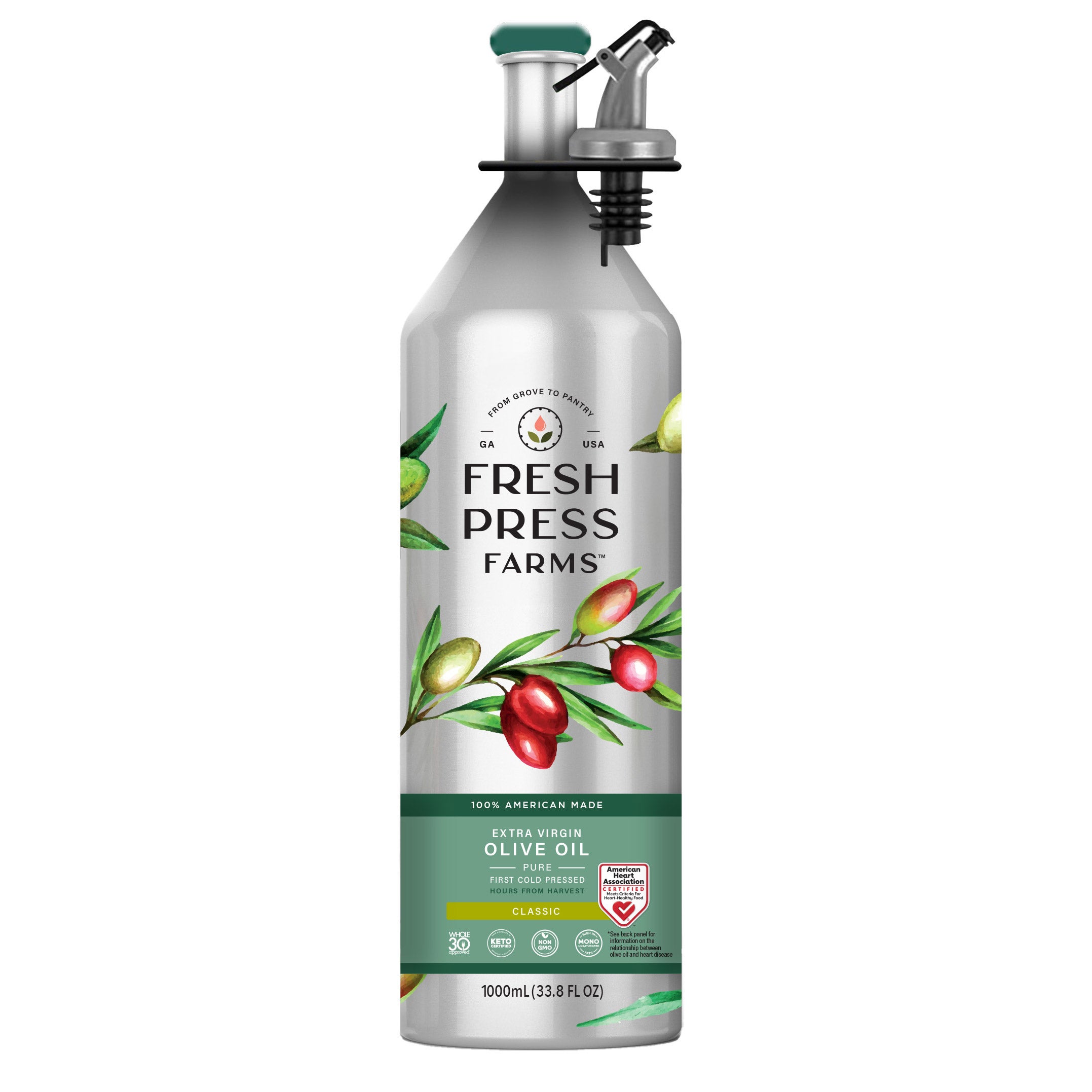FRESH PRESS FARMS OLIVE OIL 1 L