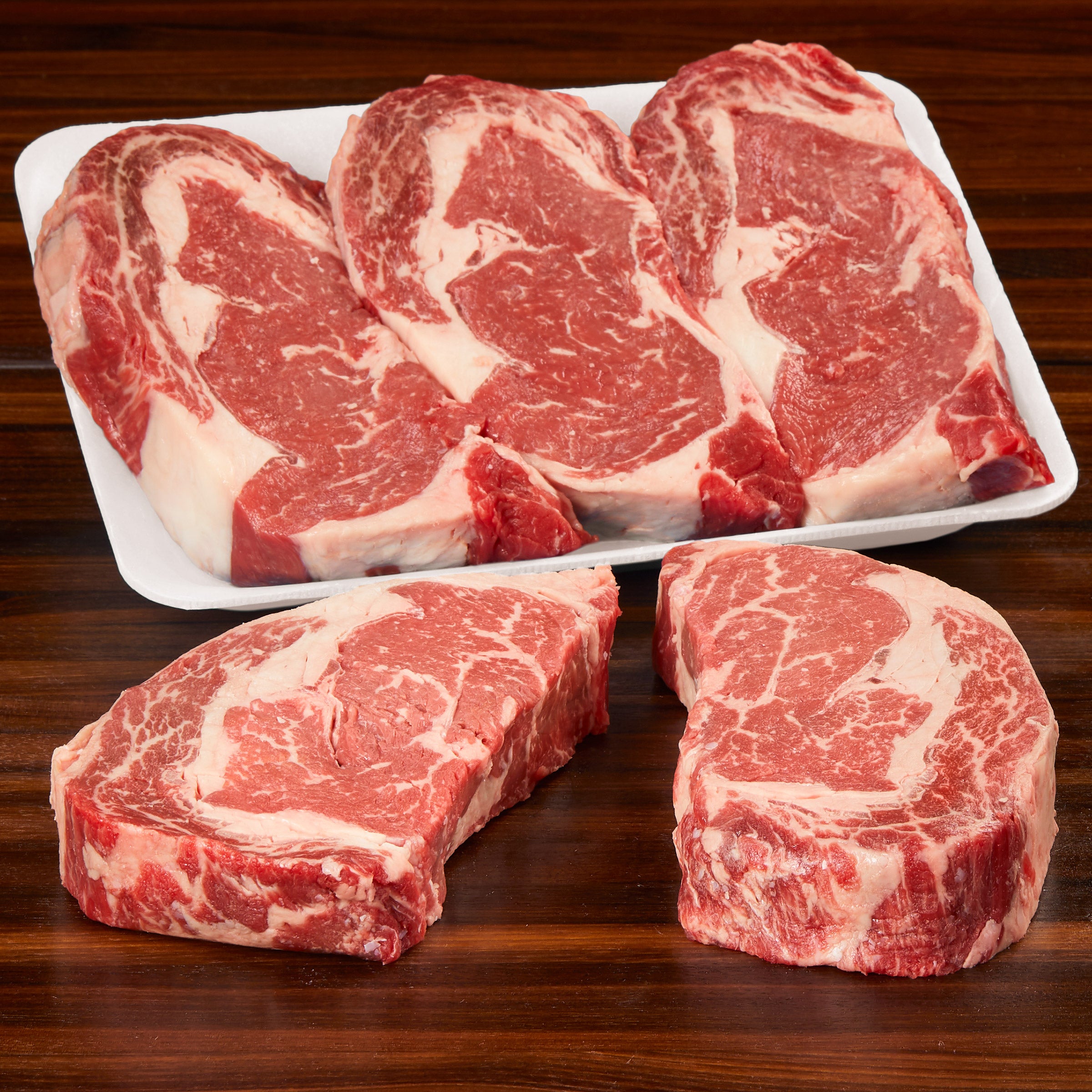 BEEF RIBEYE STEAK BONELESS USDA PRIME PER LB - Image 1