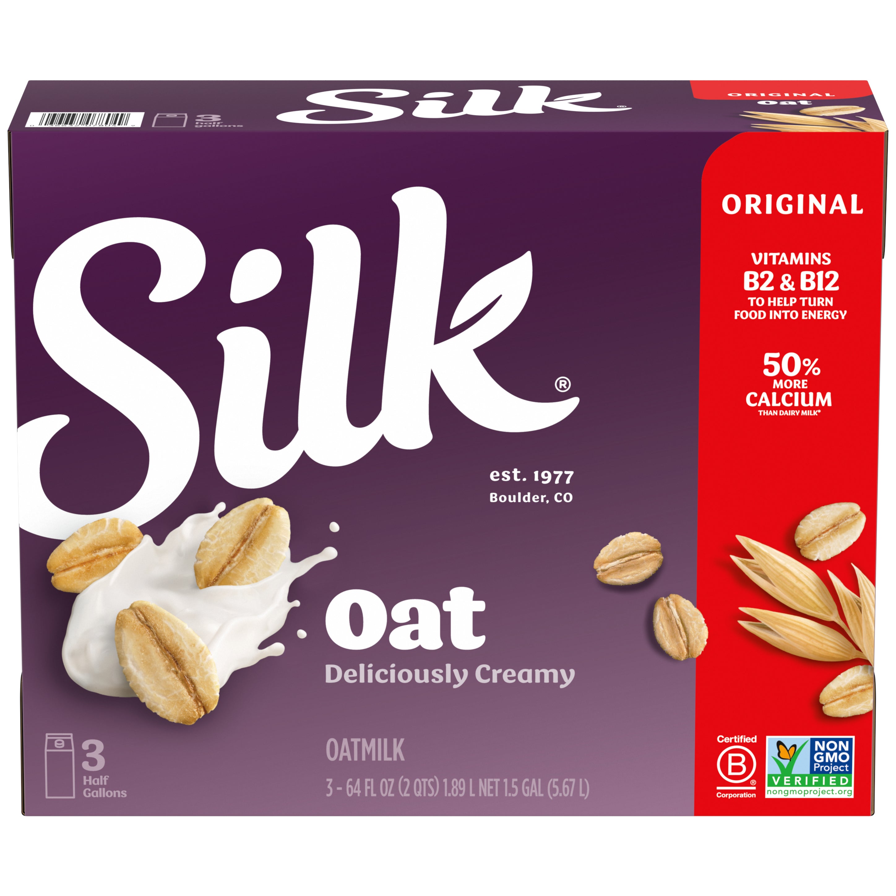 SILK OATMILK ORIGINAL 3/64 OZ - Image 1